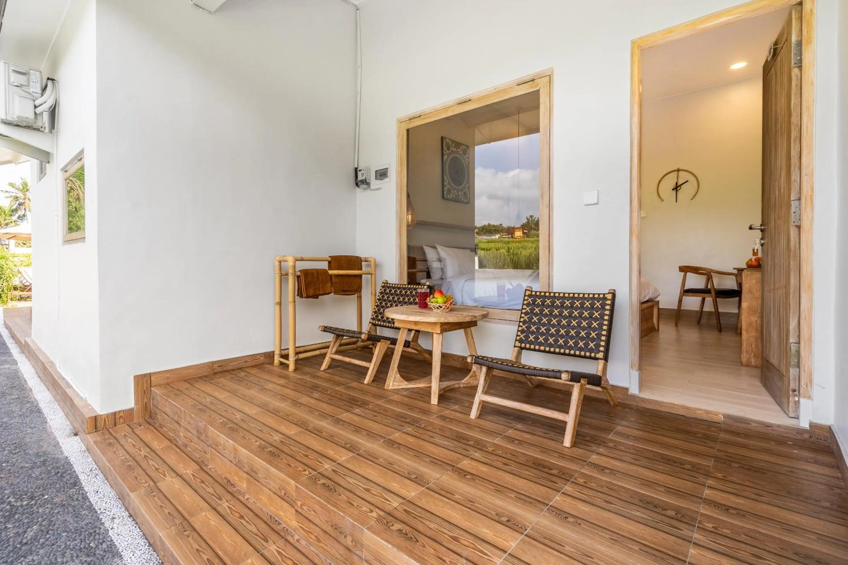 Balcony/Terrace in Aura Apartments Ubud