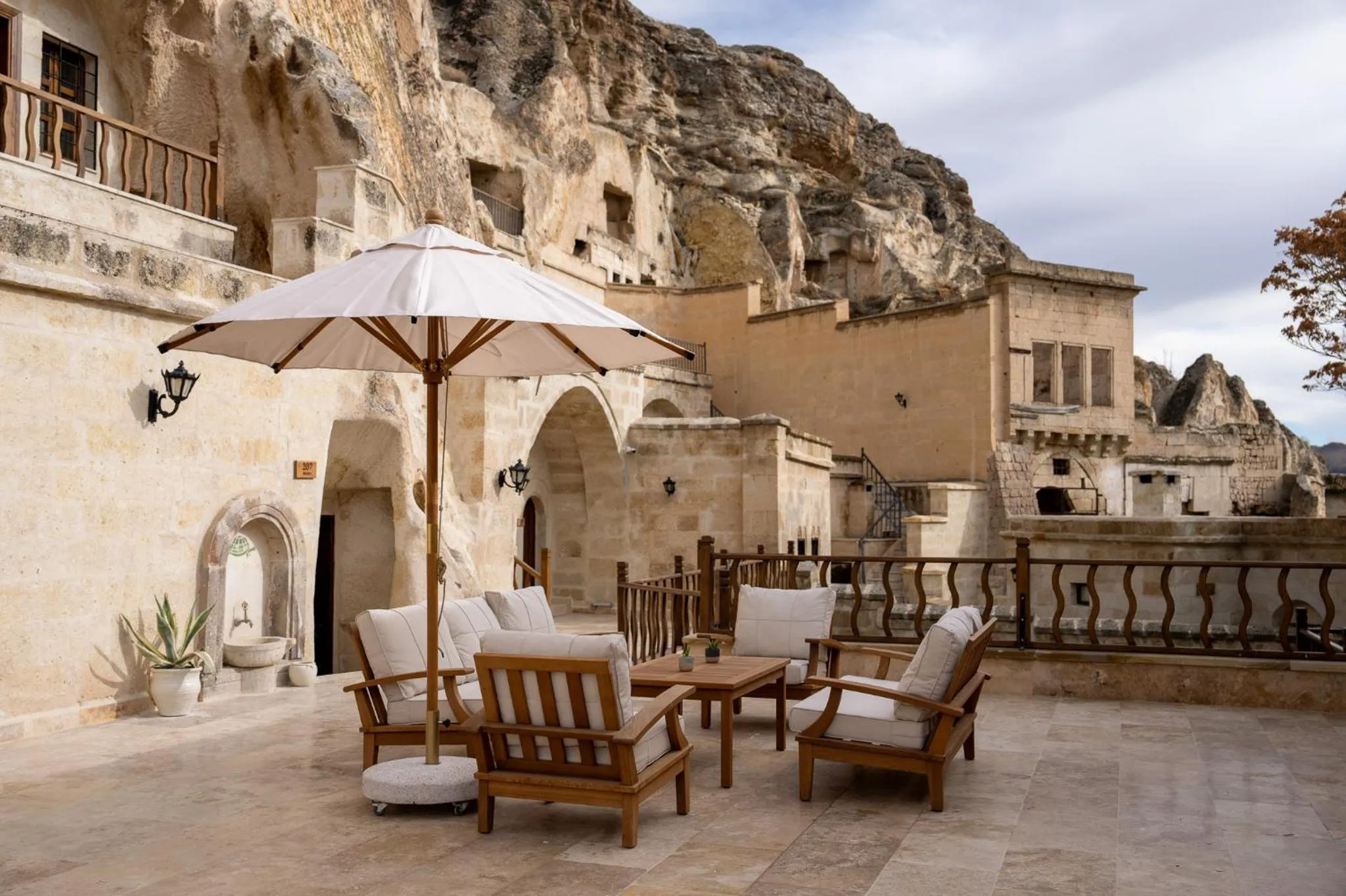 Natural landscape in Asmalı Konak Cave Suites