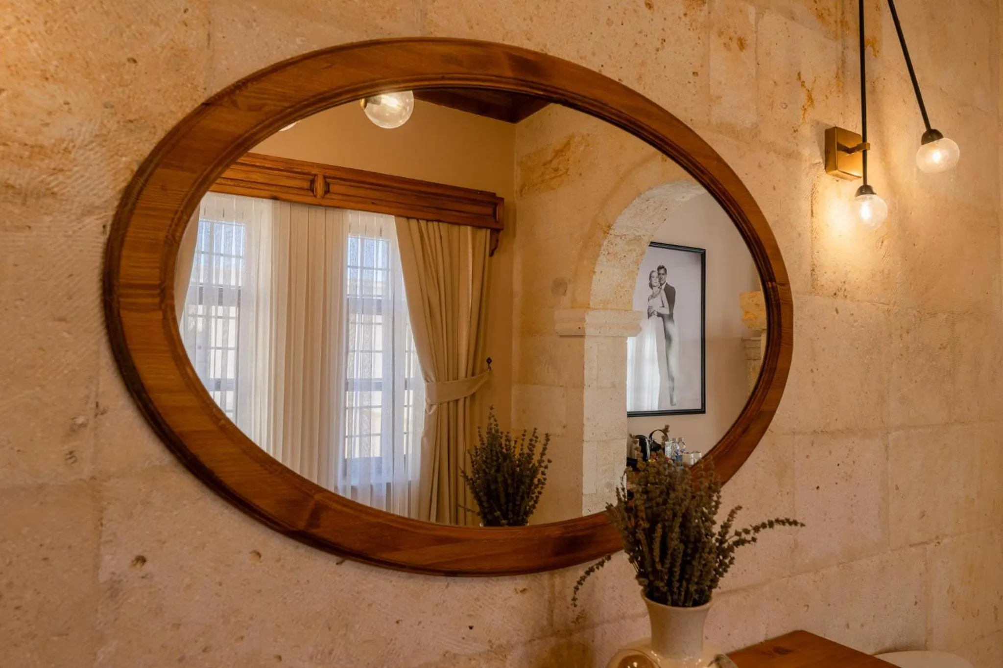 Decorative detail in Asmalı Konak Cave Suites