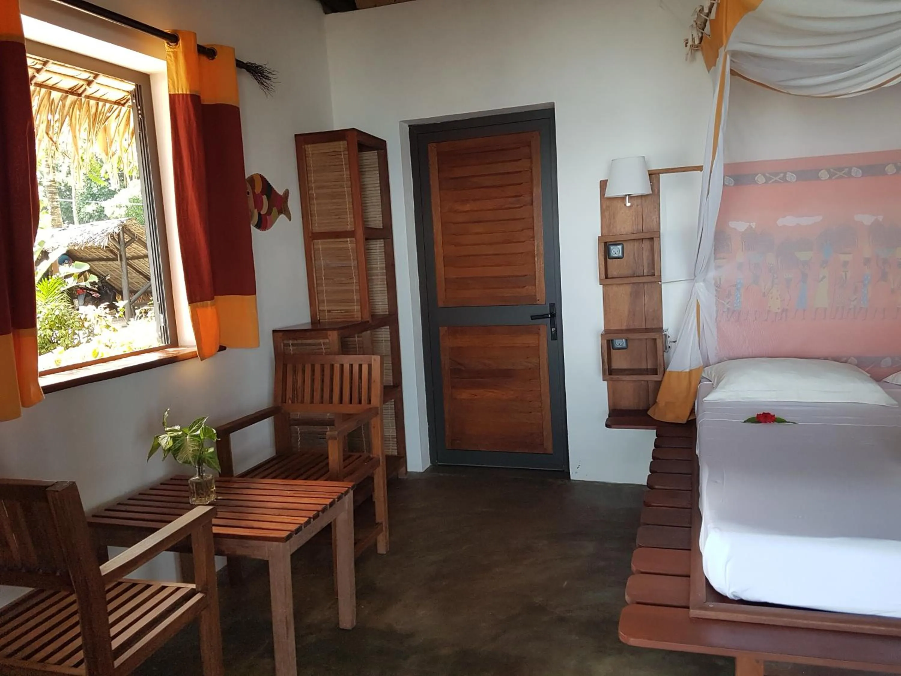 Bed in Libertalia Hotel