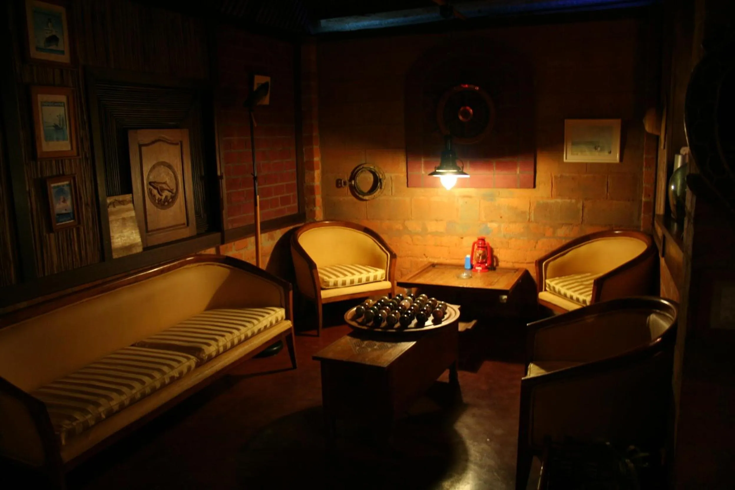 Living room in Libertalia Hotel