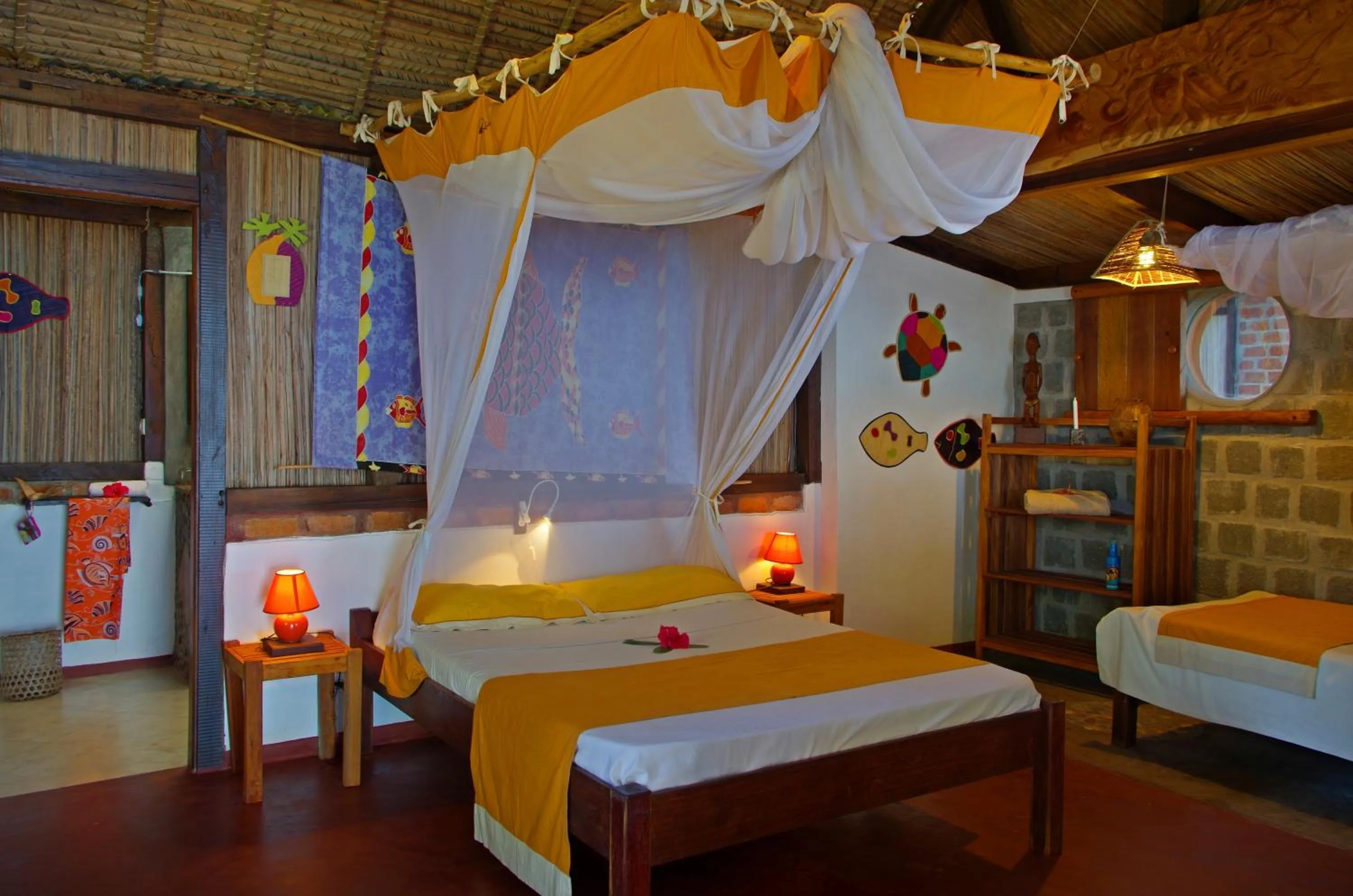 Photo of the whole room, Bed in Libertalia Hotel