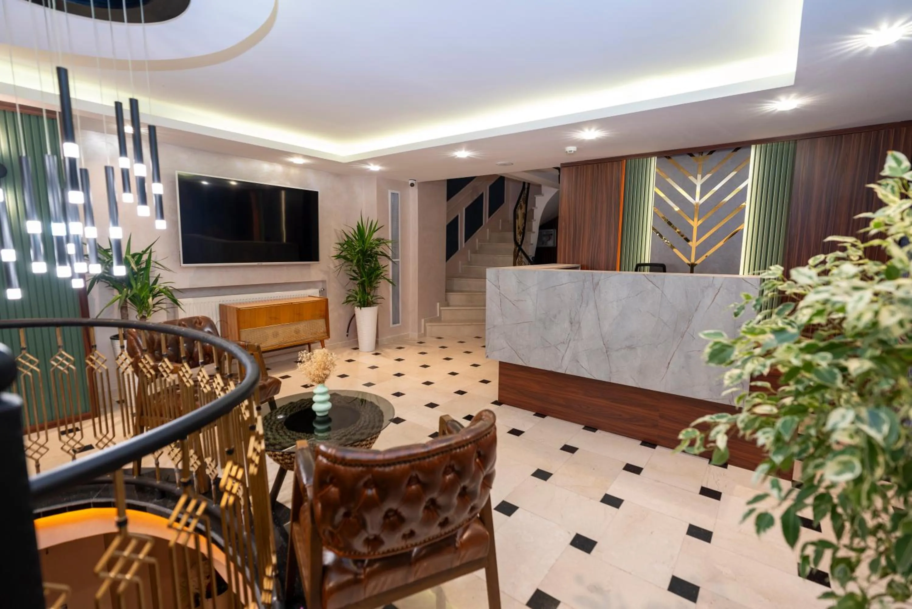 Lobby or reception in THE MUA LUXURY HOMEs