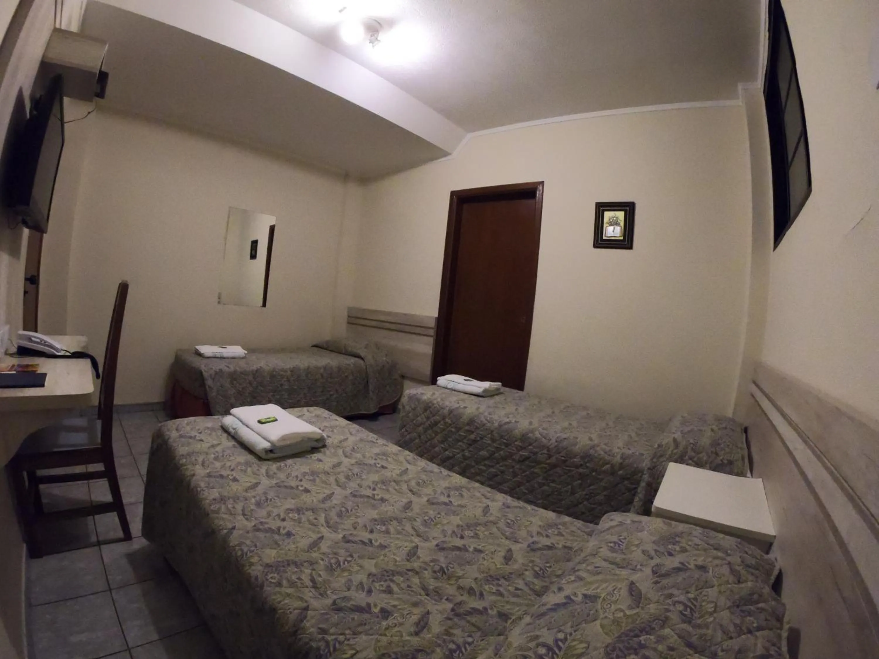 Bed in Hotel Colonial