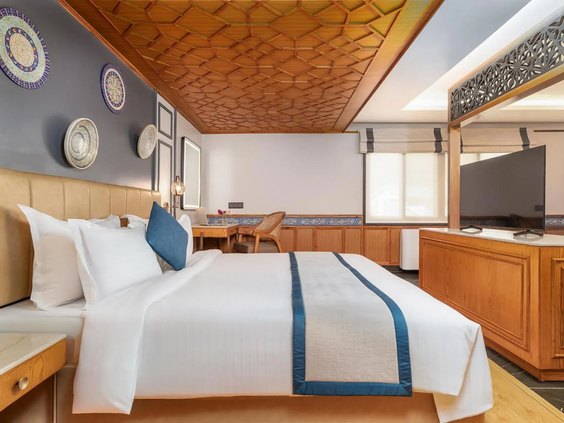 Bedroom, Bed in The Vale Lodge Bedroom, Bed in The Vale Lodge