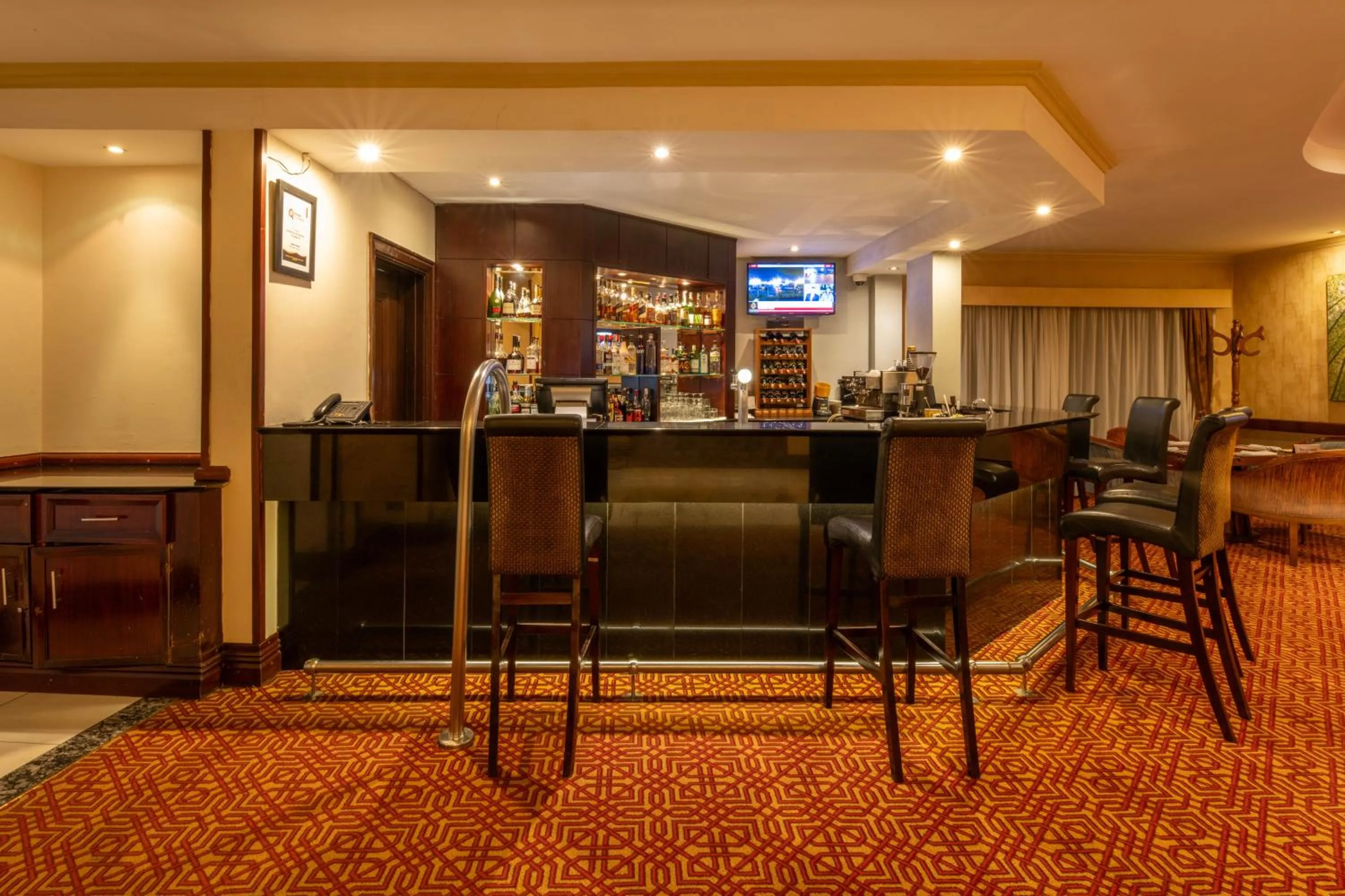 Lounge or bar in Kigali Serena Hotel