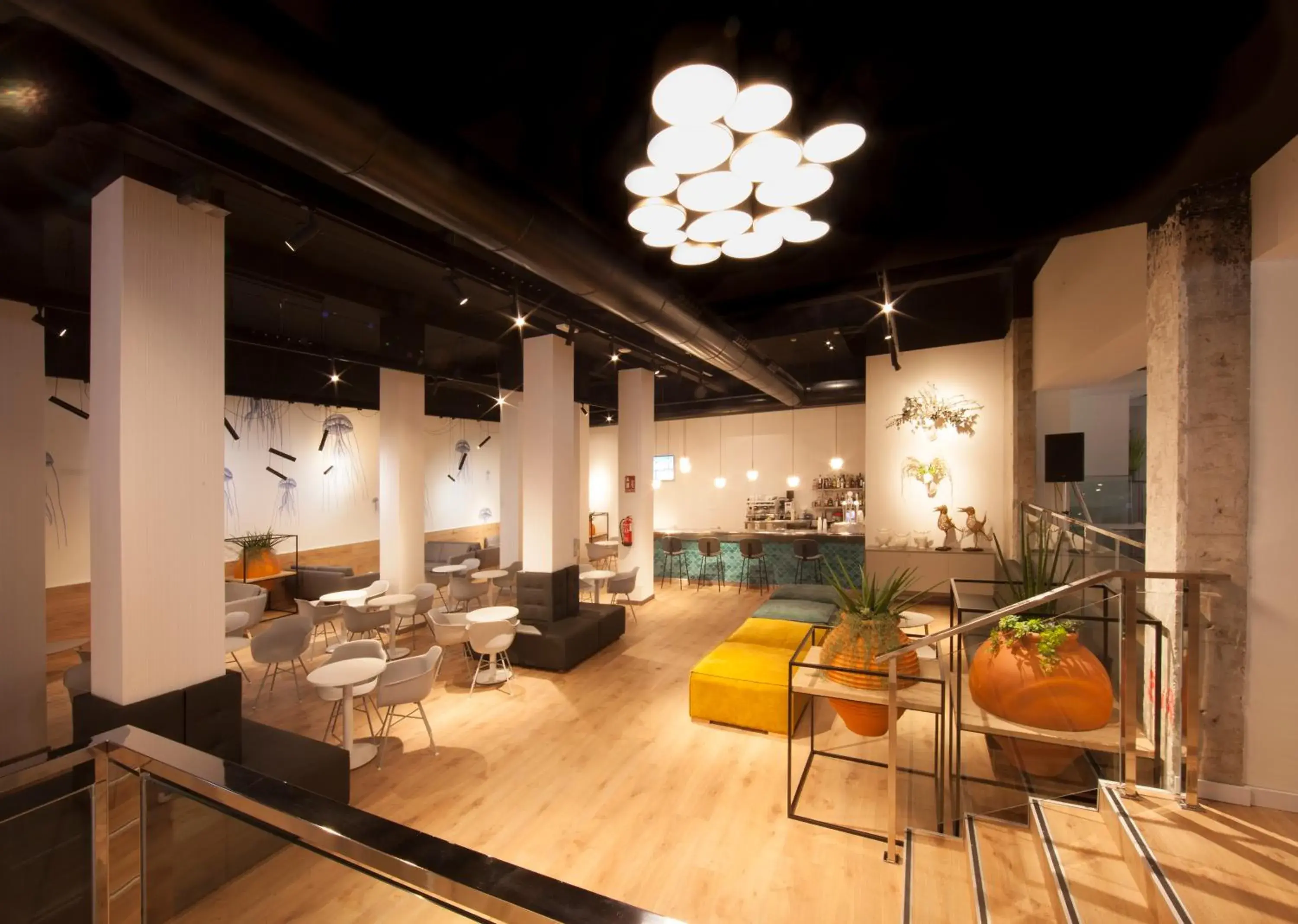 Lobby or reception in Hotel Cuco Lobby or reception in Hotel Cuco