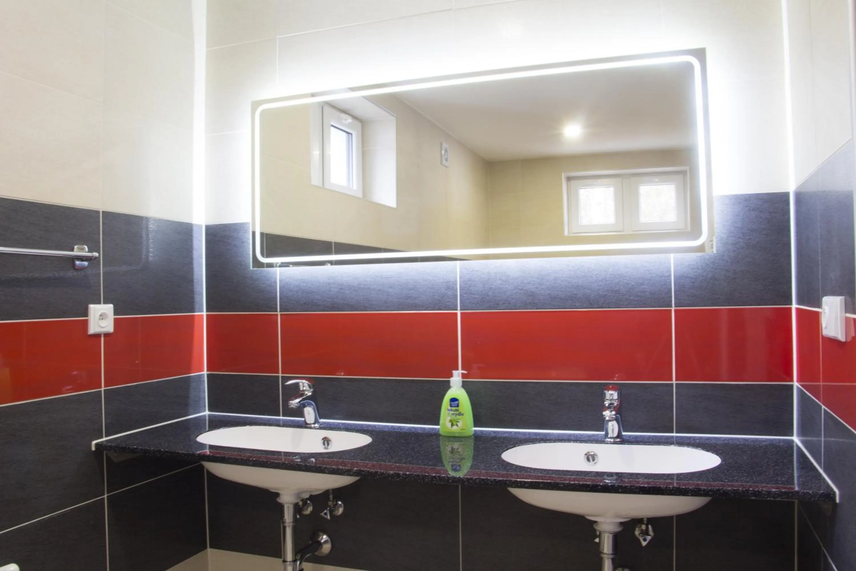 Bathroom in Motel Pávov