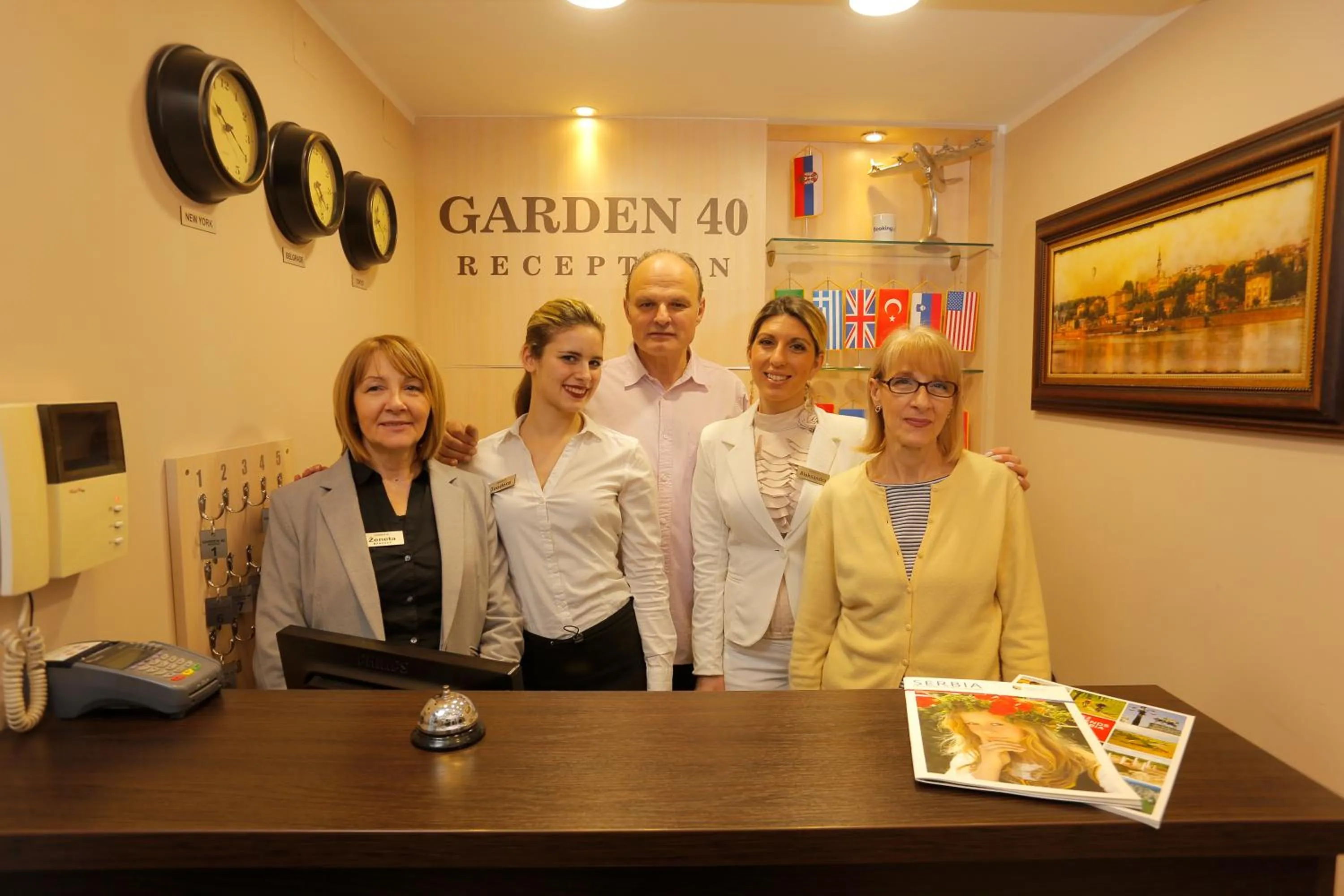 Staff in Bed & Breakfast Garden40