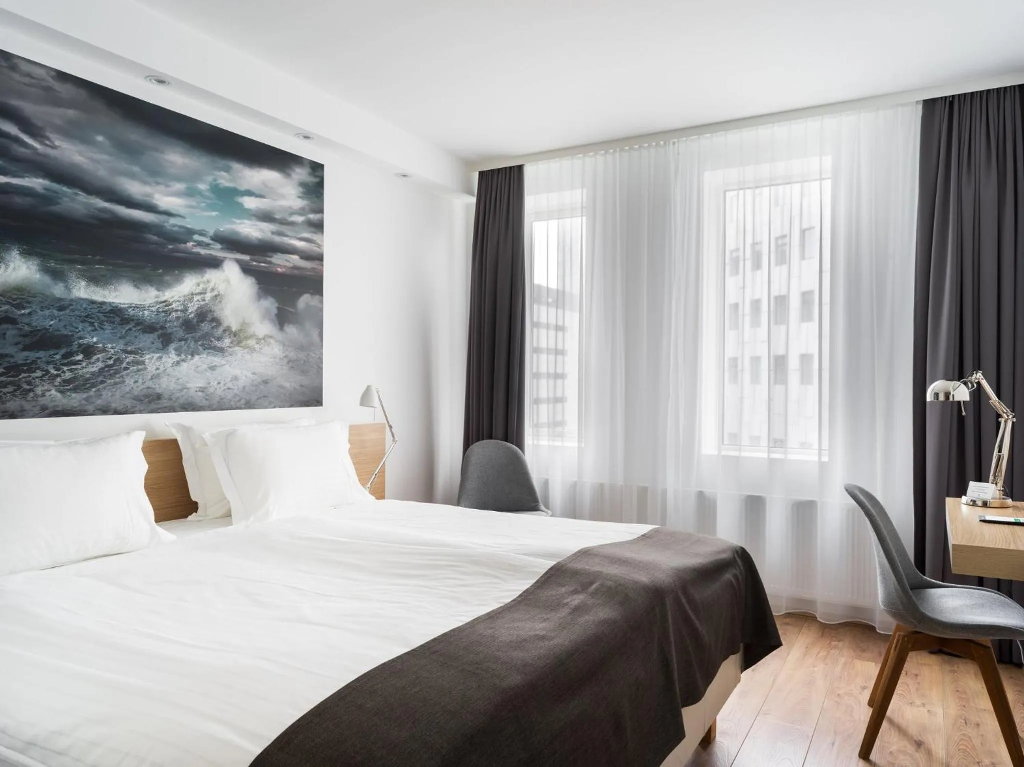 Bedroom, Bed in Storm Hotel by Keahotels