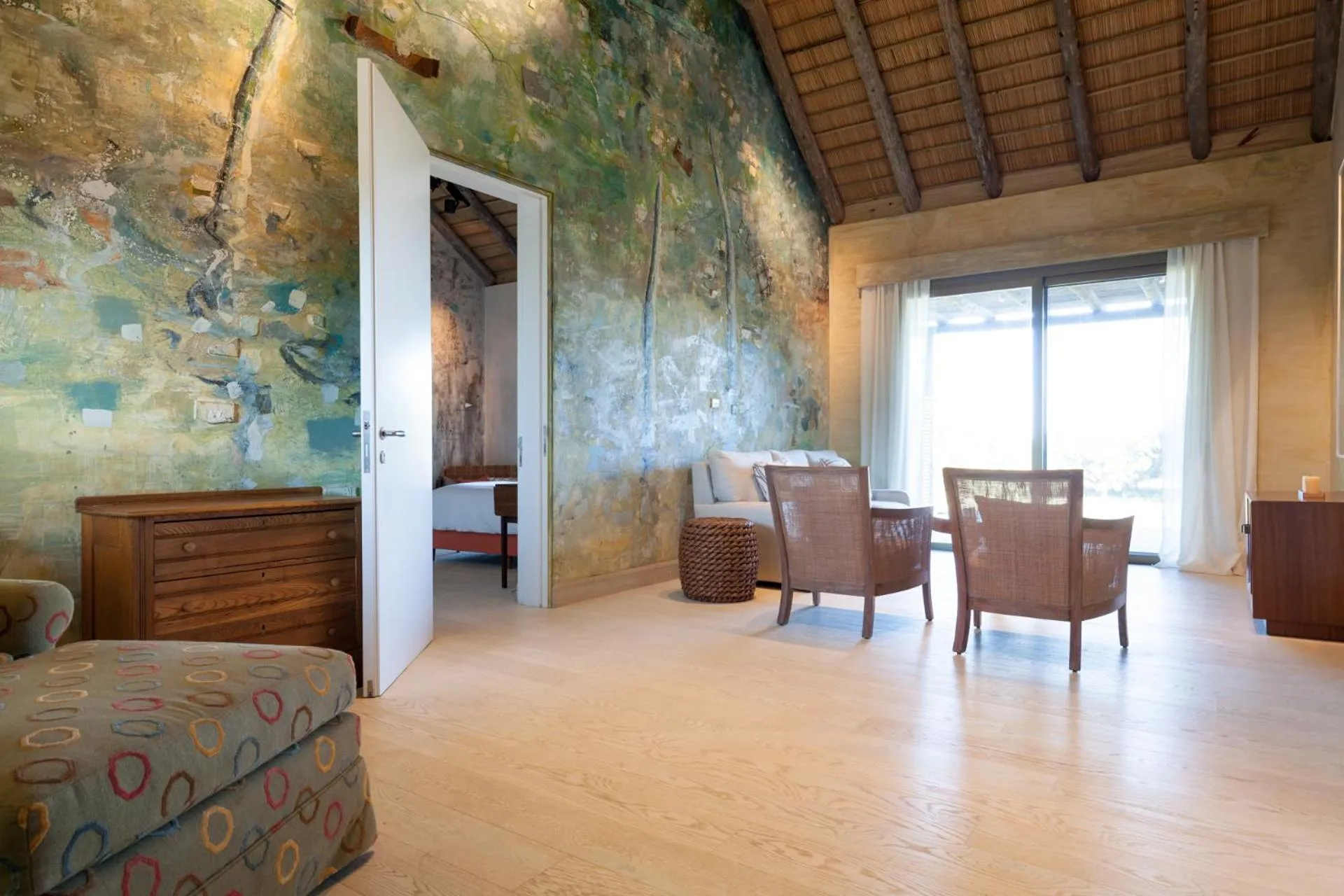 Seating area in Bahia Vik