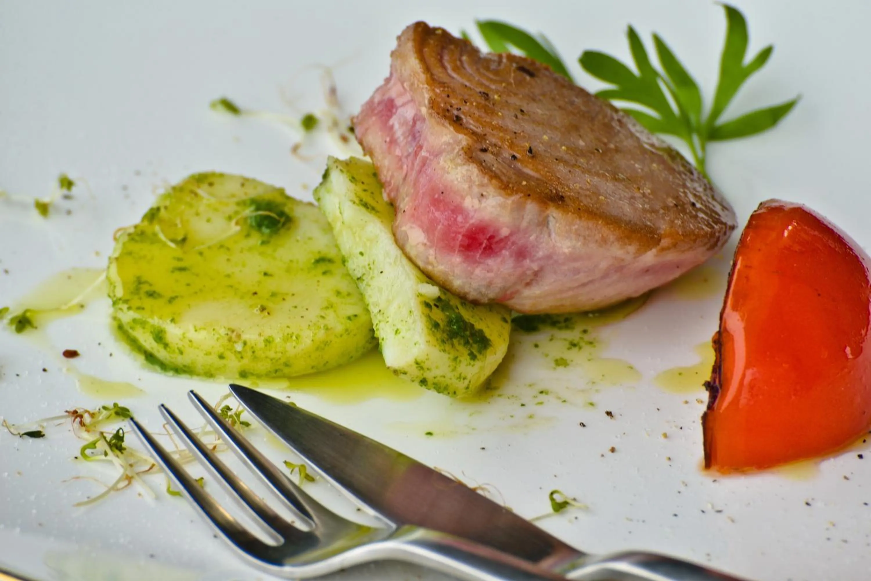 Food close-up in Bahia Vik