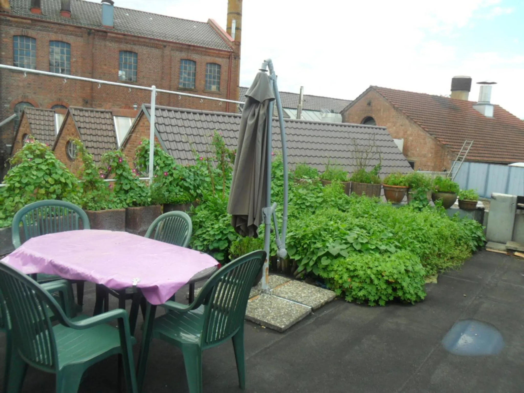 Balcony/Terrace in hotel funk