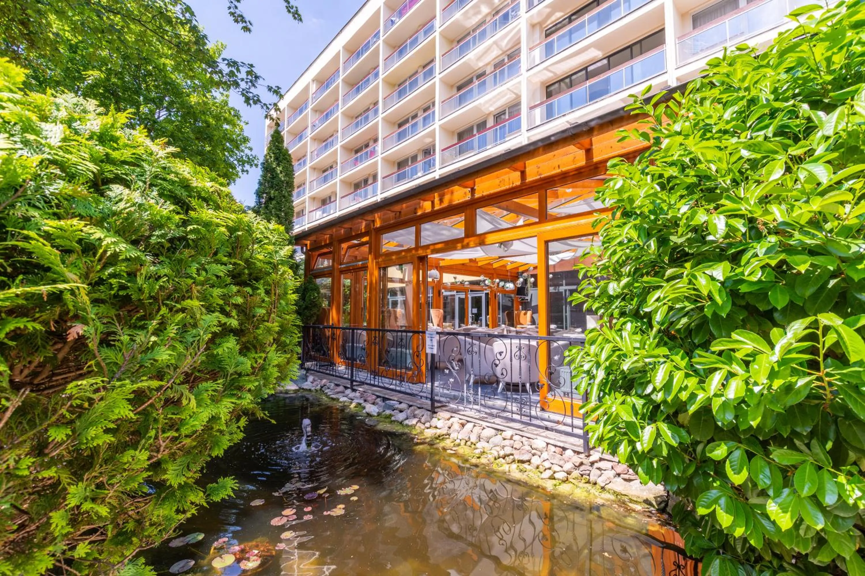 Garden in Centrum Zdrowia i Wypoczynku Ikar