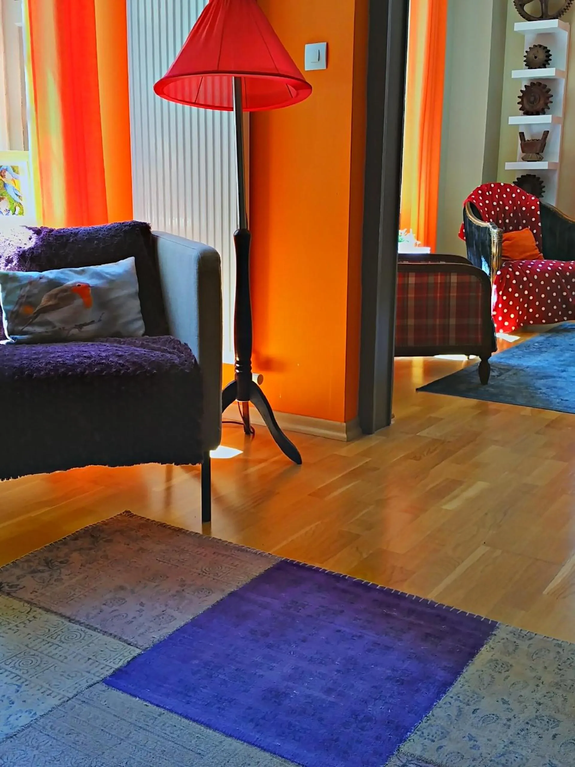 Living room in La Chouette Maison - Chambres d'hôtes et Gîte en Ville