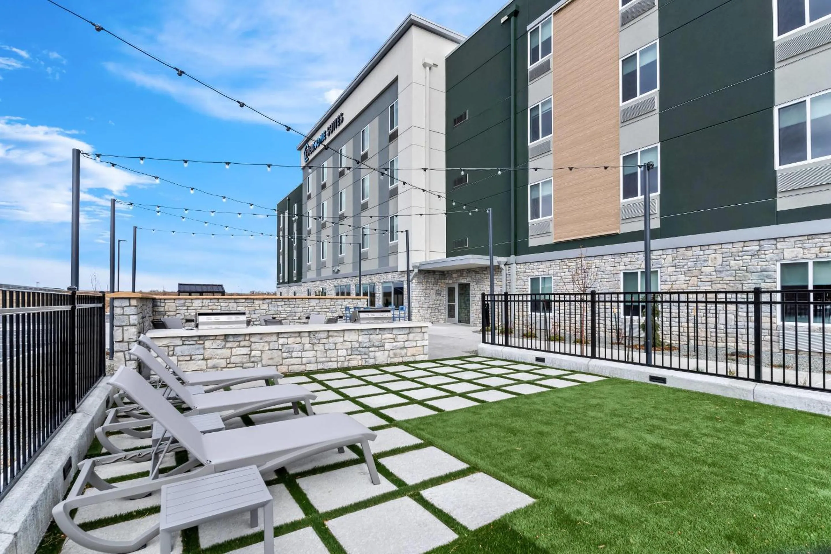 BBQ facilities in Everhome Suites Cheyenne
