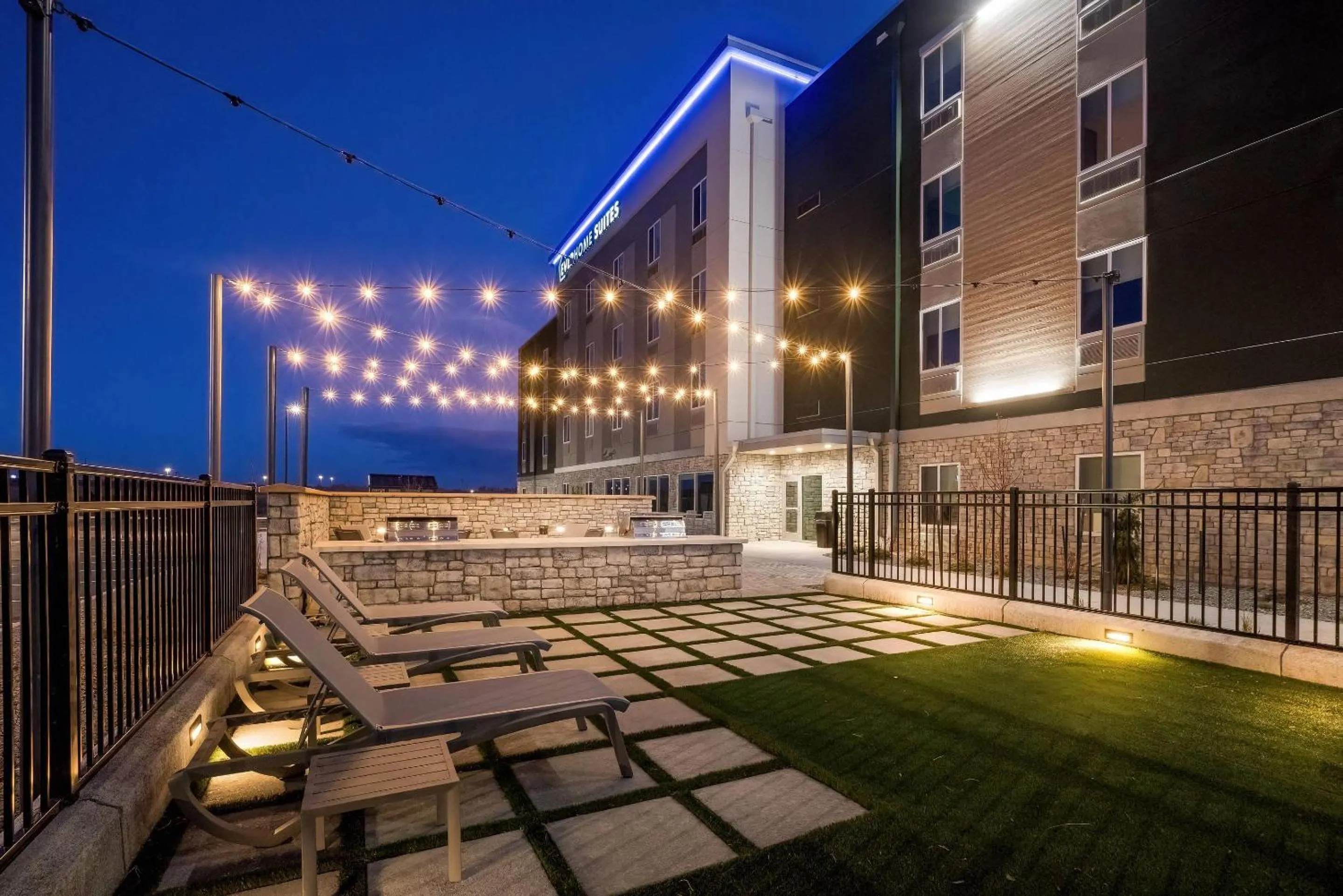 BBQ facilities in Everhome Suites Cheyenne