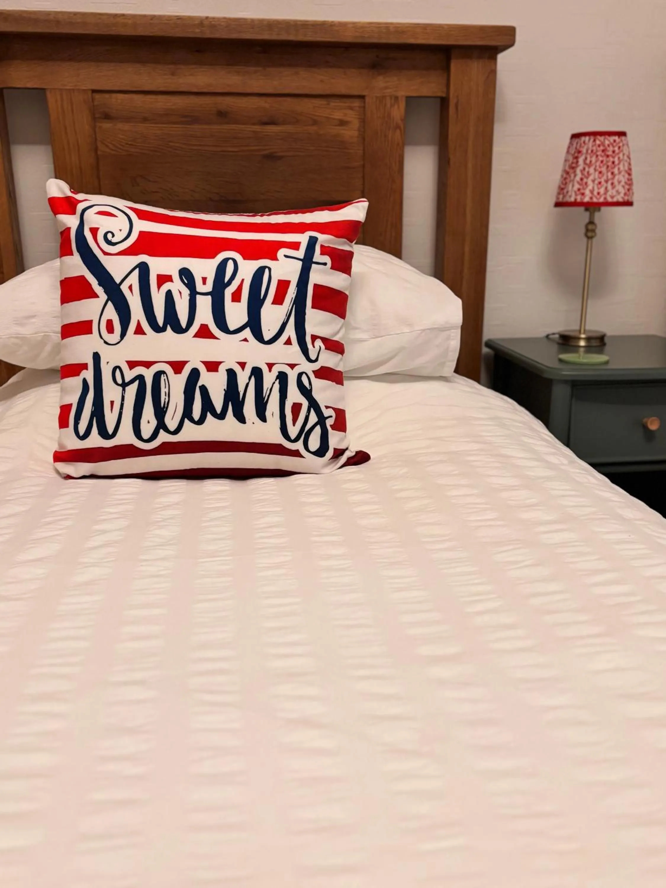 Bed in Cartref Guest House