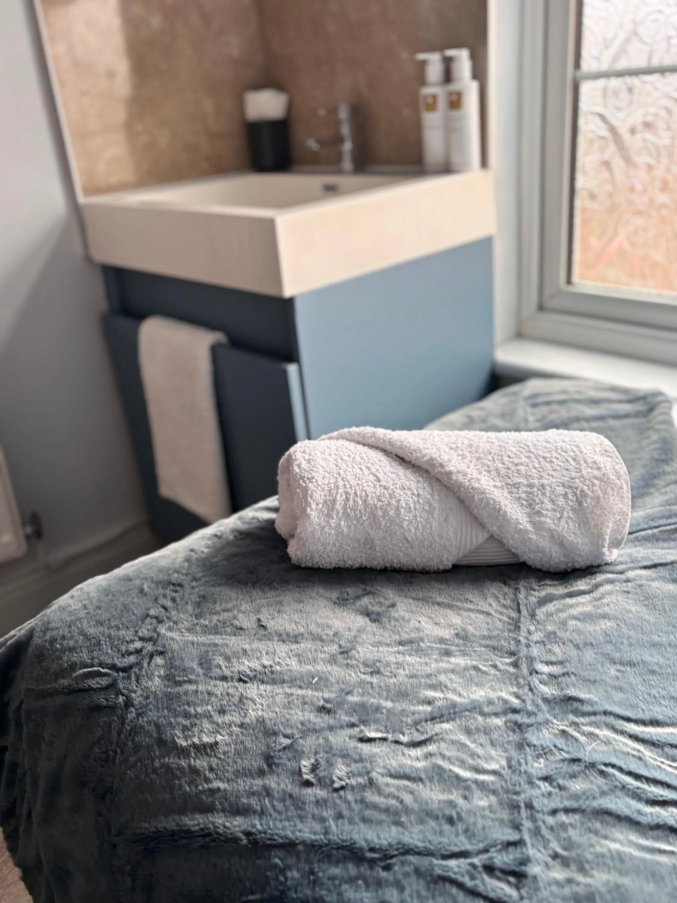 Bed in Cartref Guest House