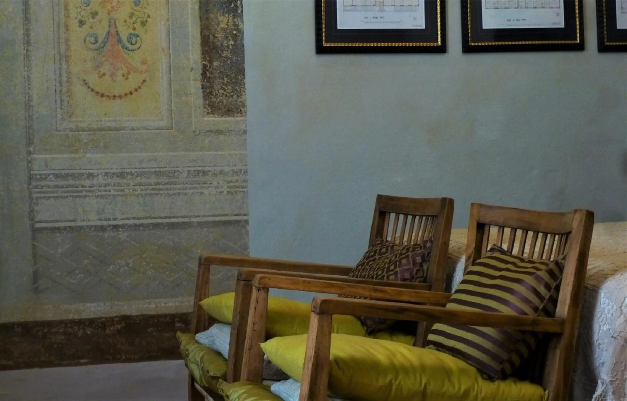 Decorative detail in LO studiO B&B