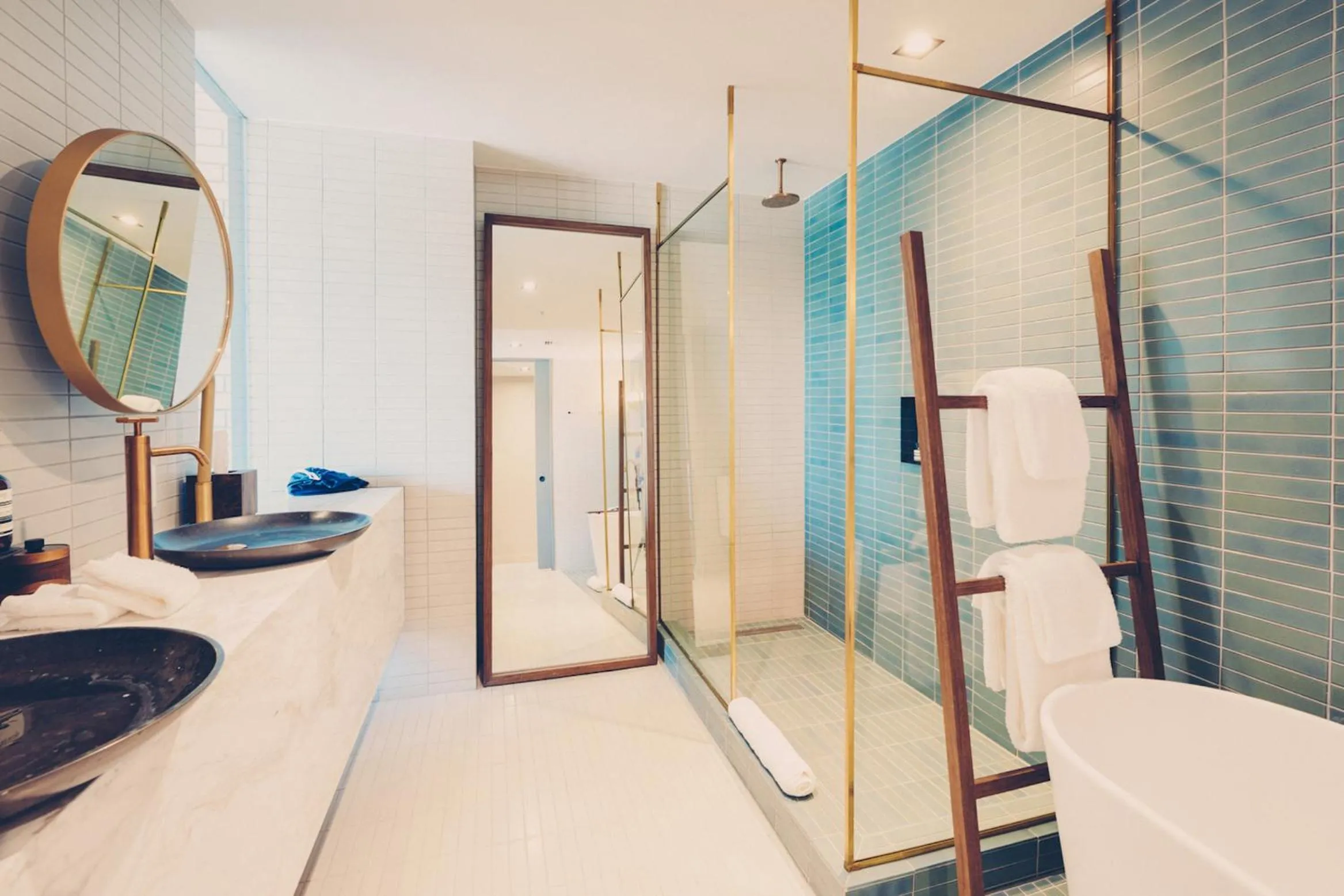 Shower in South Congress Hotel