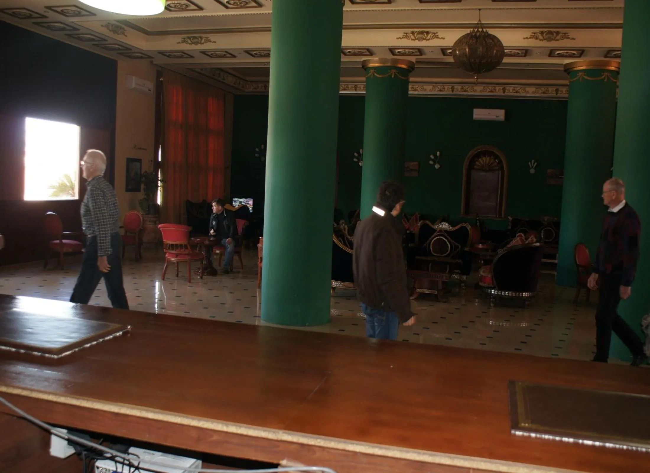 Lobby or reception in Hôtel Jnane Ain Asserdoune