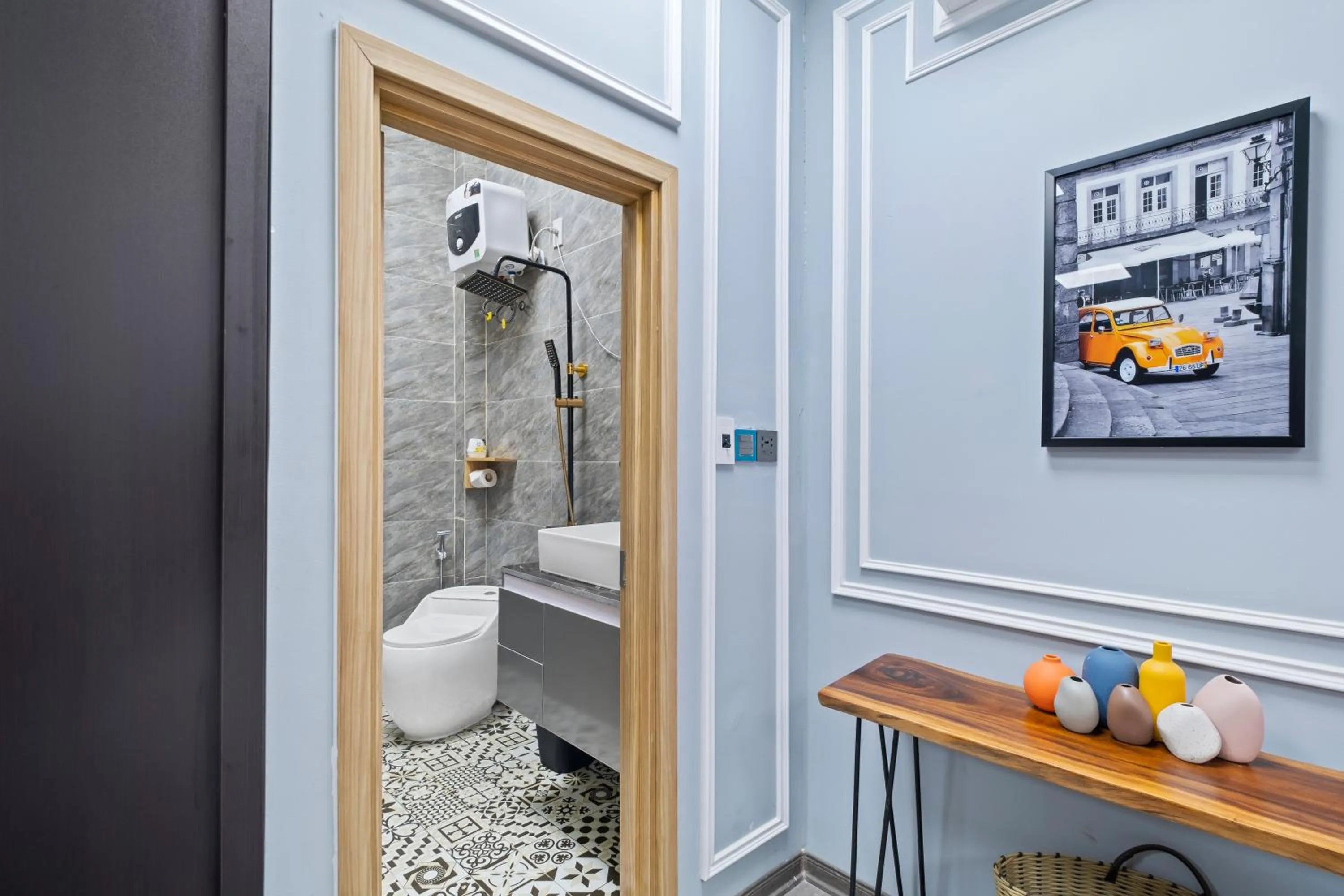 Shower in Châu Bảo An Homestay