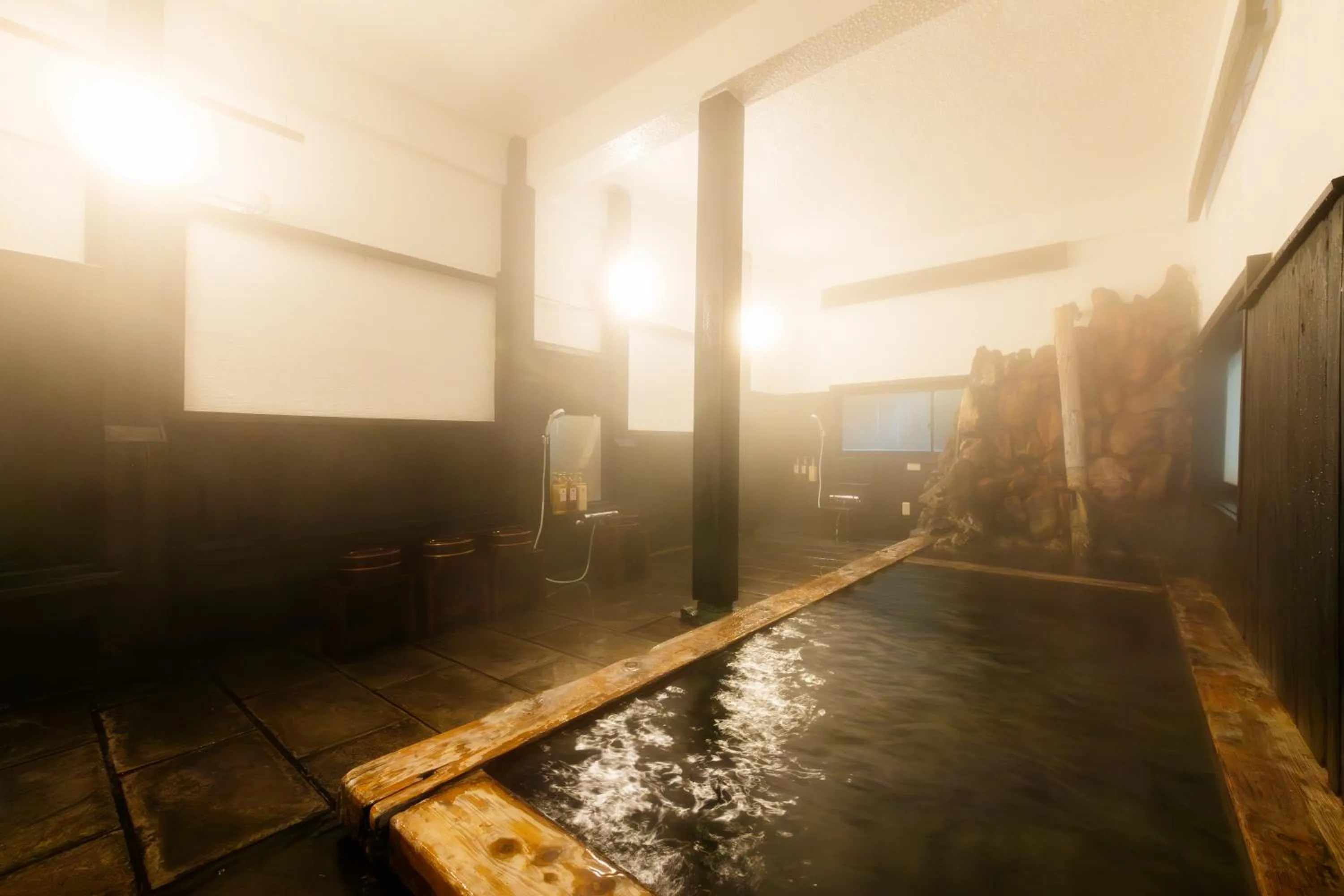 Hot Spring Bath in Yusai Bekkan
