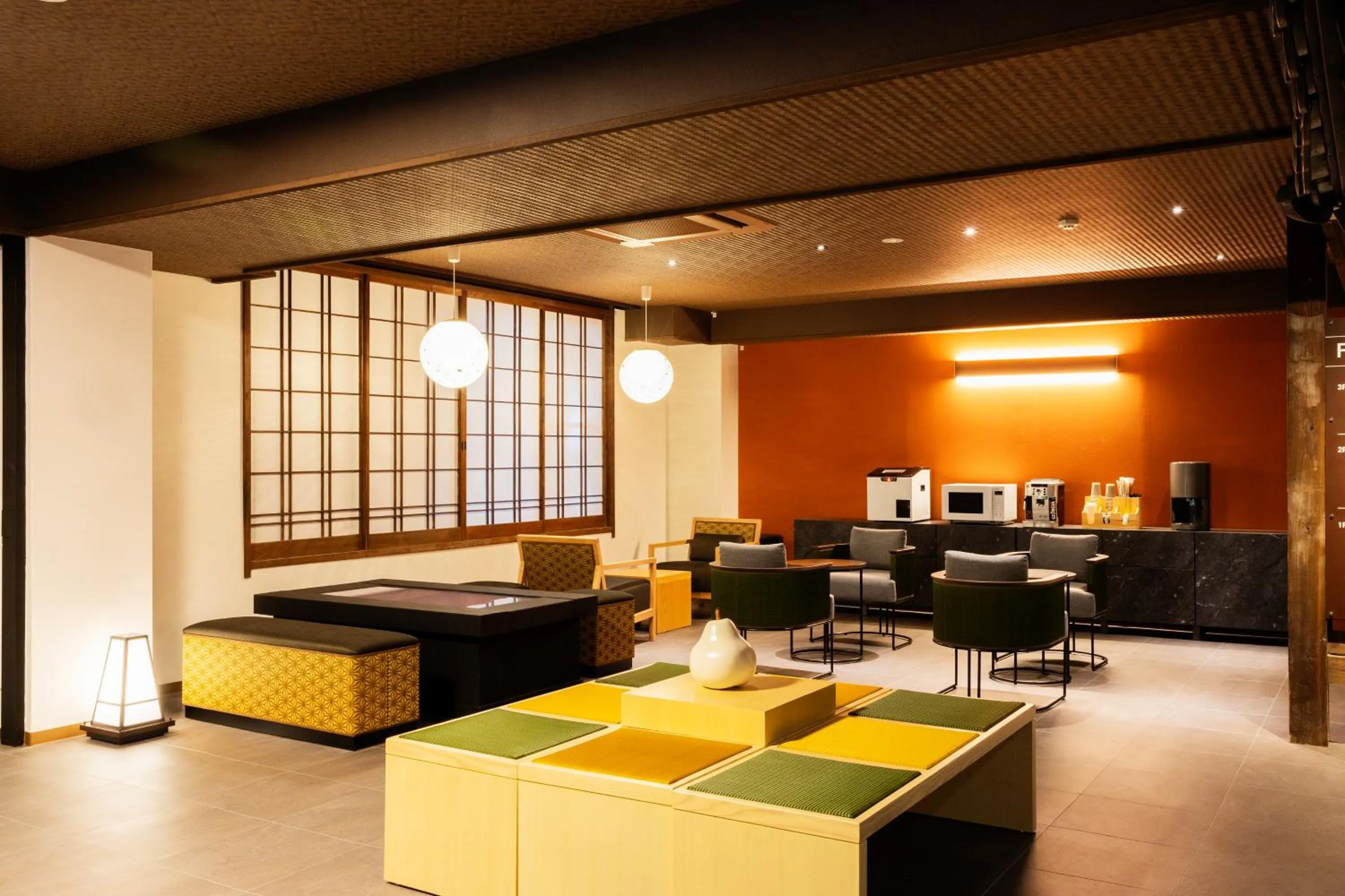 Lobby or reception in Yusai Bekkan