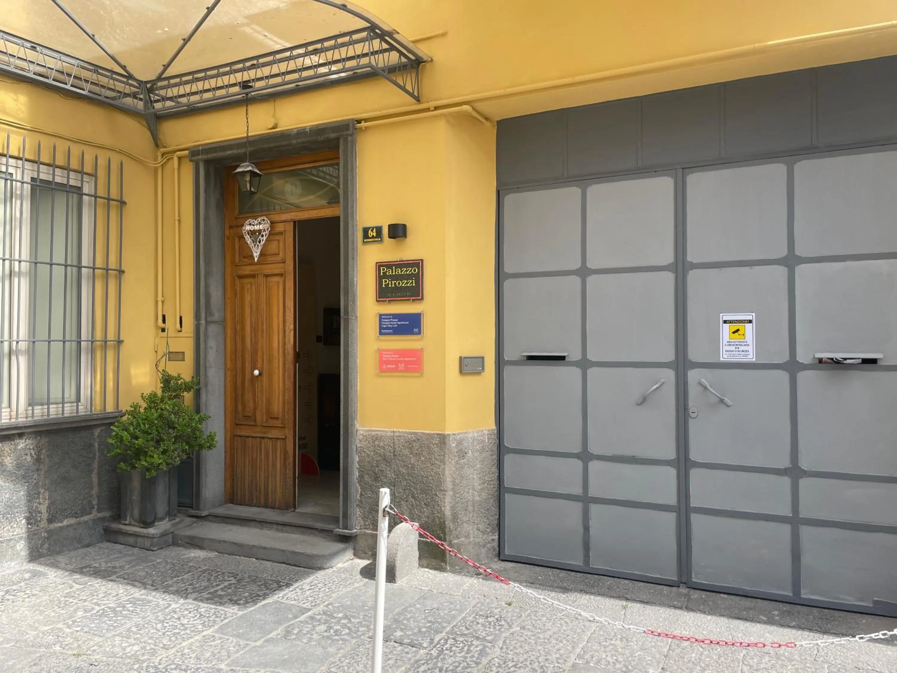 Property building in Pompei Duplex Apartment Deluxe