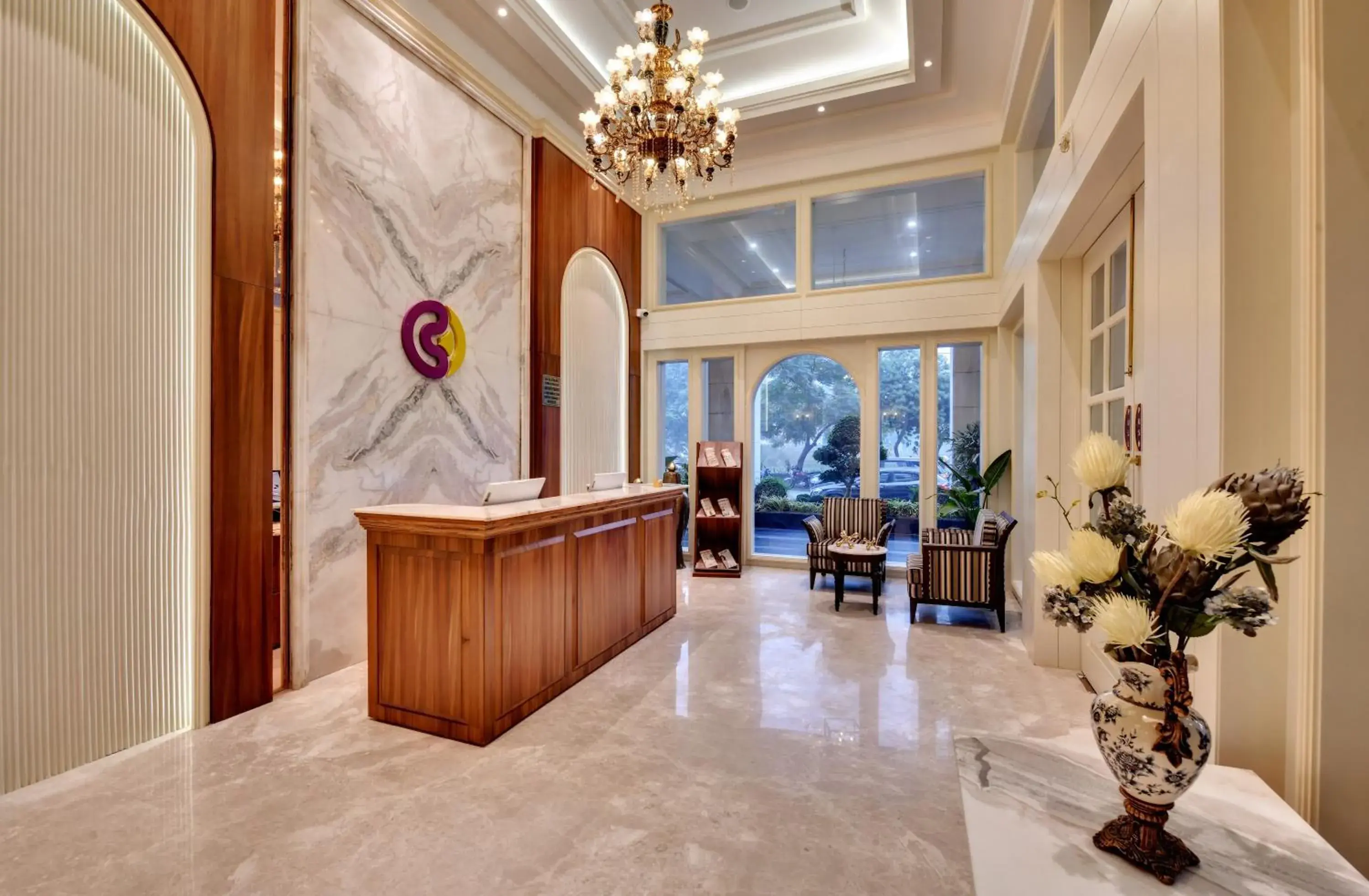 Lobby or reception in Click Collection Amritsar Lobby or reception in Click Collection Amritsar
