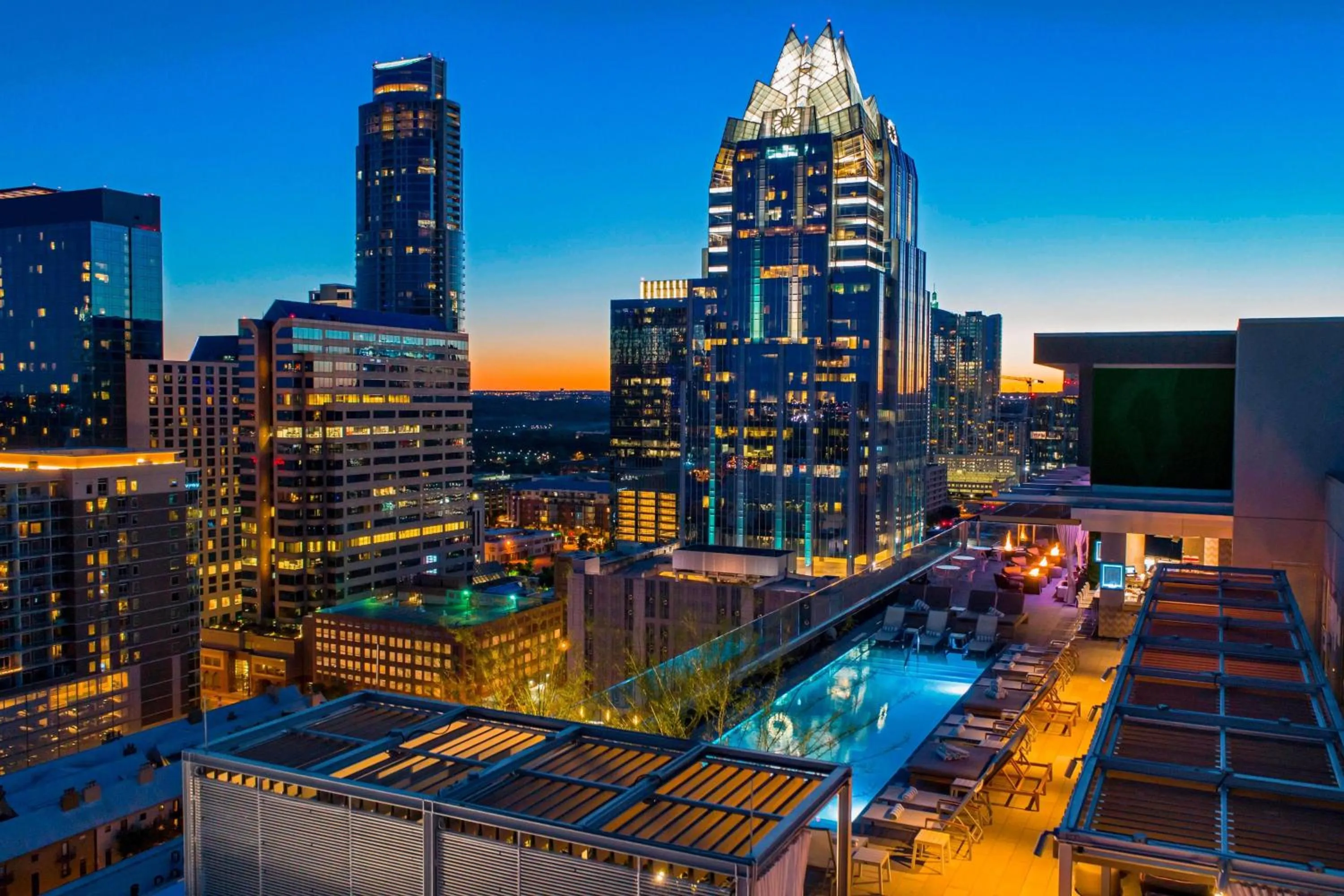Swimming pool in The Westin Austin Downtown