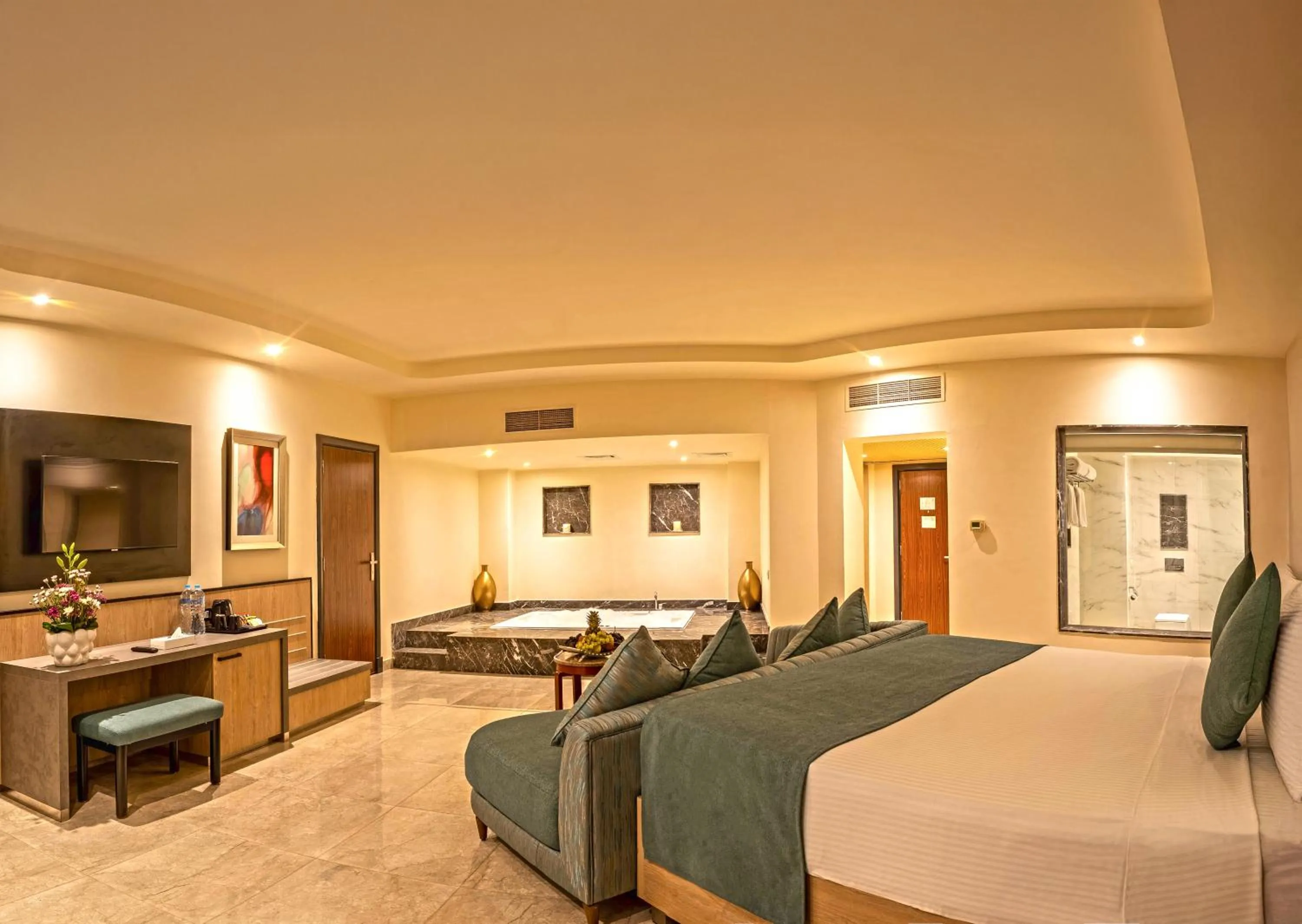 Bed in Xperience Kiroseiz AquaPark Premier-Naama Bay