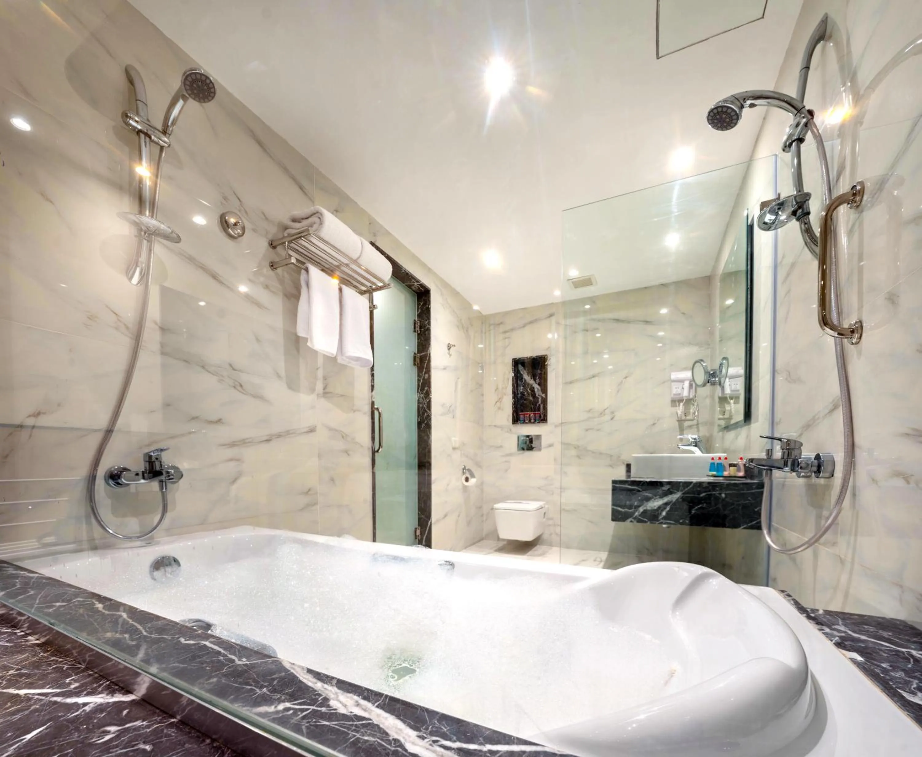 Shower in Xperience Kiroseiz AquaPark Premier-Naama Bay