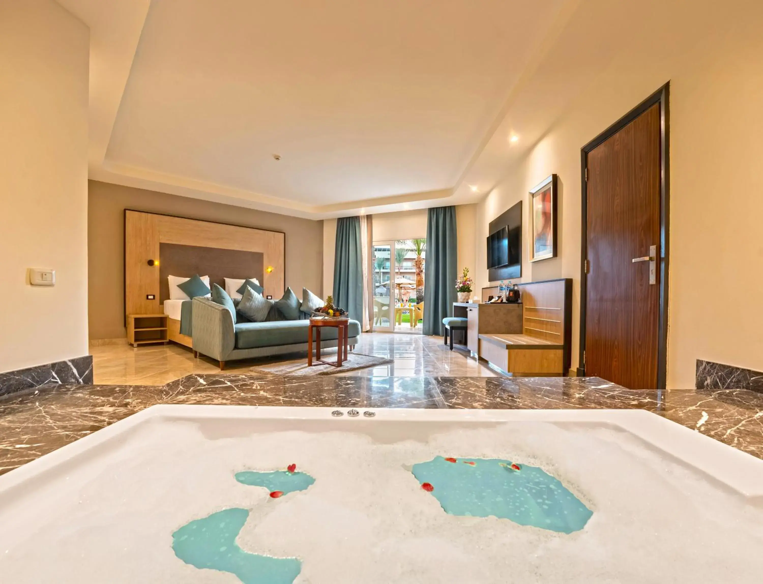 Bed in Xperience Kiroseiz AquaPark Premier-Naama Bay Bed in Xperience Kiroseiz AquaPark Premier-Naama Bay