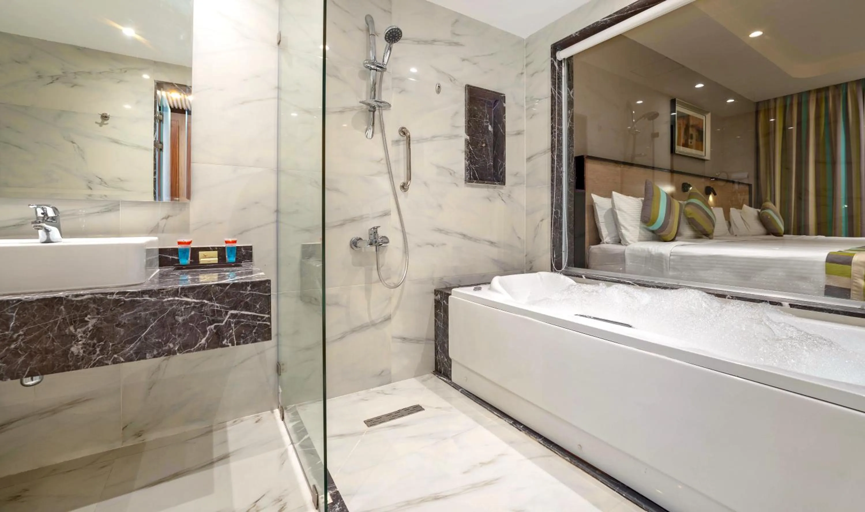 Shower in Xperience Kiroseiz AquaPark Premier-Naama Bay