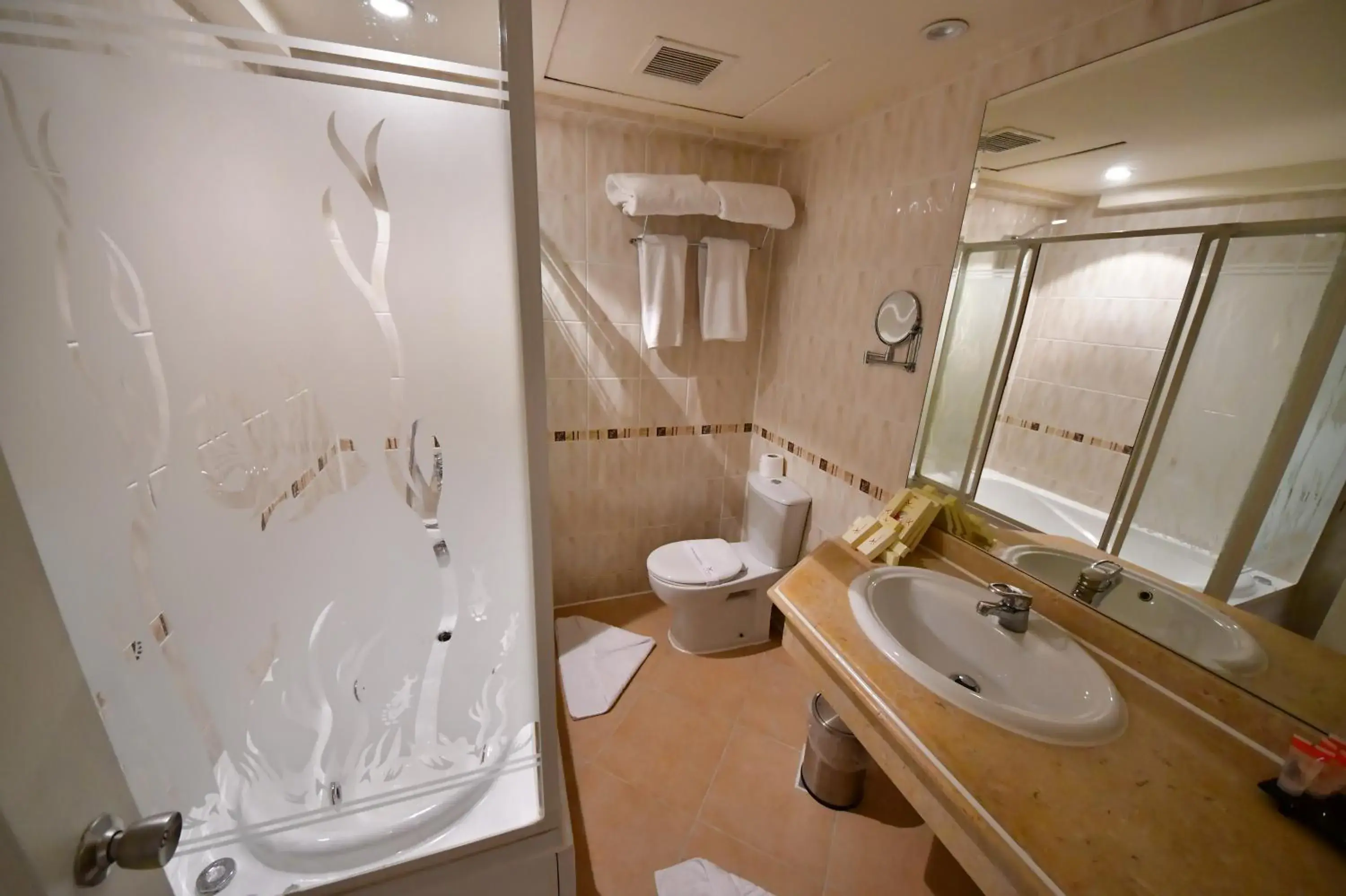 Bathroom in Xperience Kiroseiz AquaPark Premier-Naama Bay