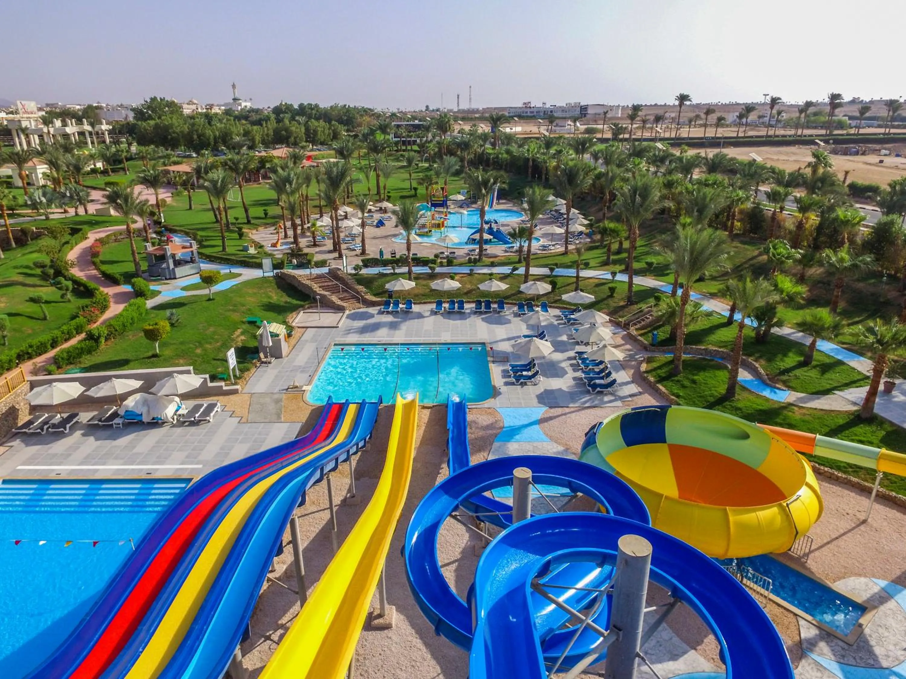 Aqua park in Xperience Kiroseiz AquaPark Premier-Naama Bay