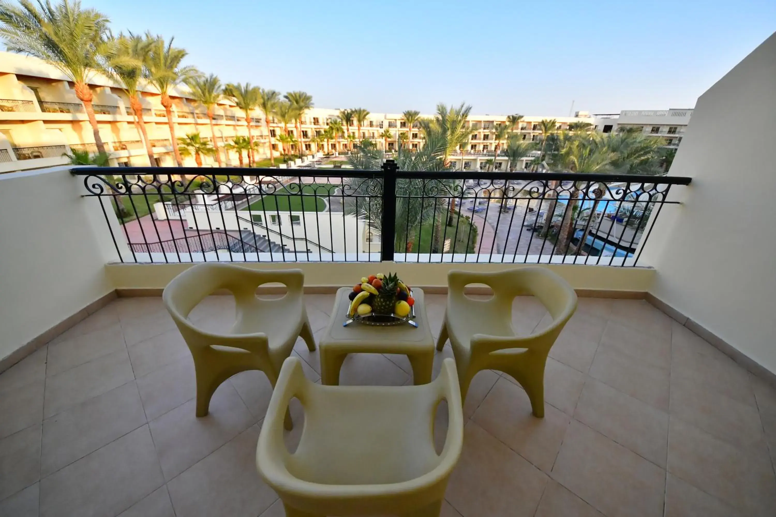 View (from property/room), Balcony/Terrace in Xperience Kiroseiz AquaPark Premier-Naama Bay