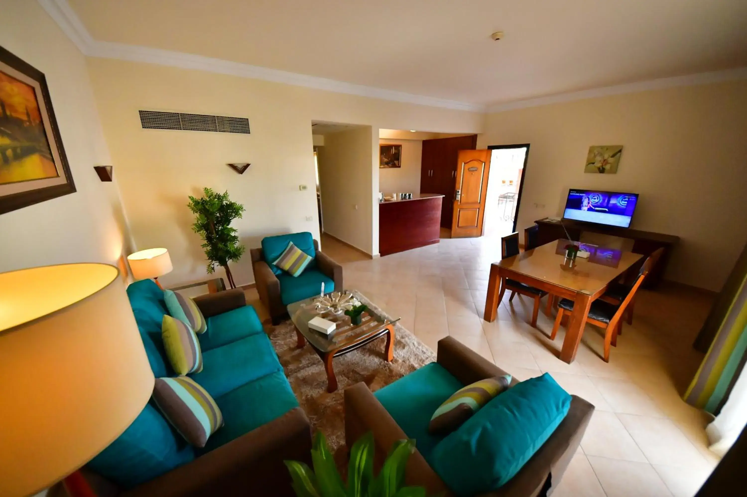 Living room, Seating Area in Xperience Kiroseiz AquaPark Premier-Naama Bay