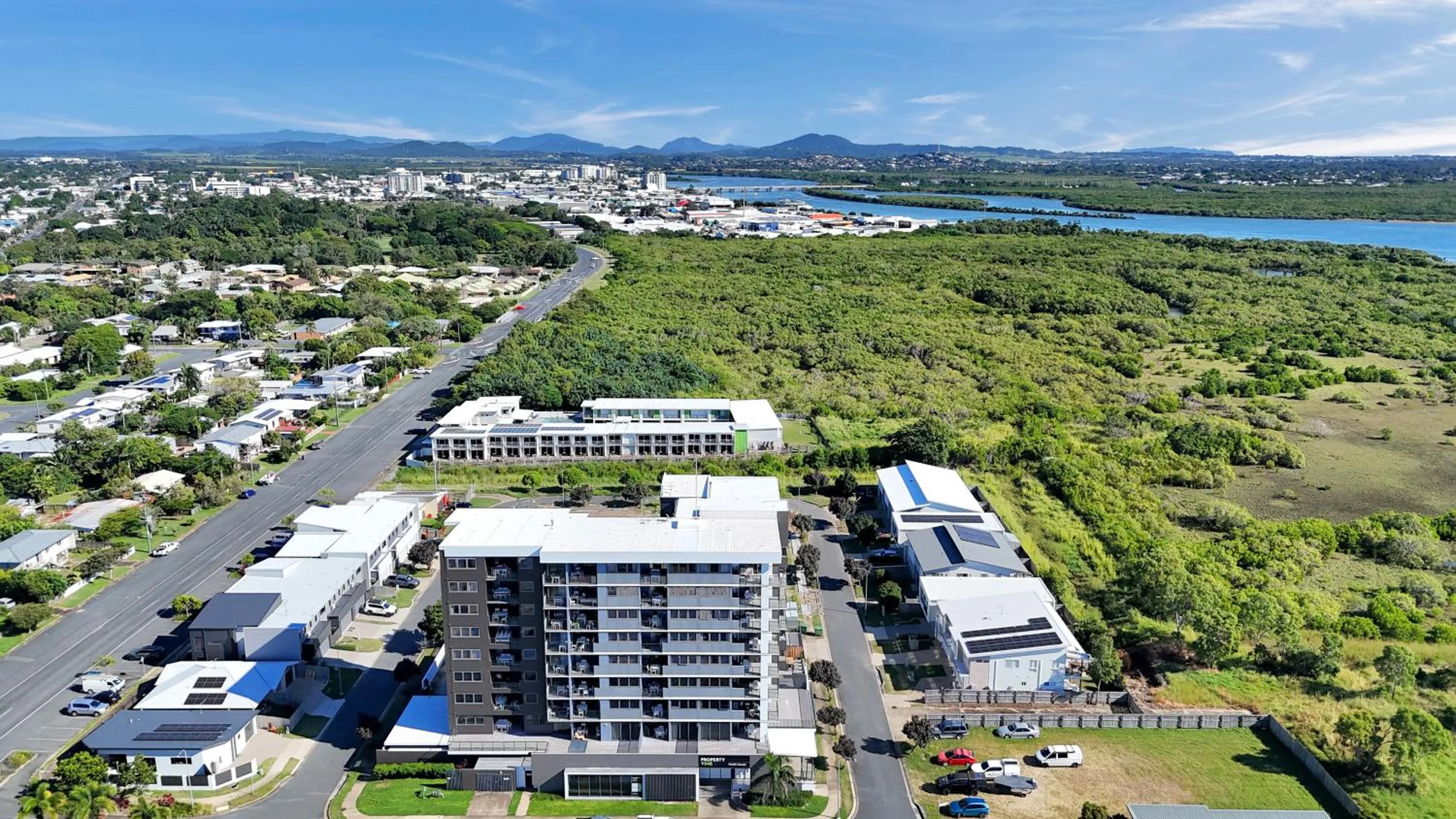 Property building in Pacific Sands Apartments Mackay