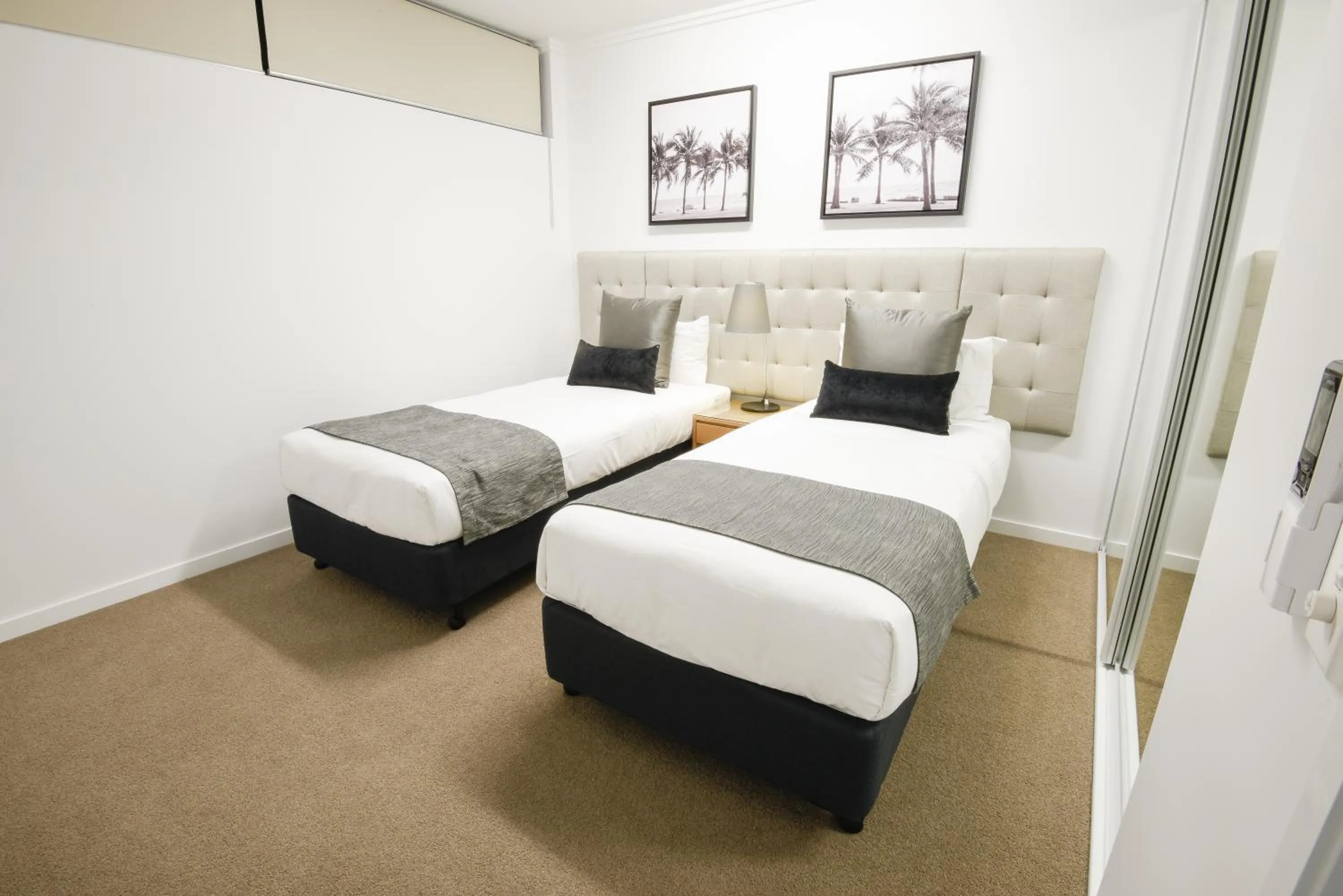 Bedroom, Bed in Pacific Sands Apartments Mackay
