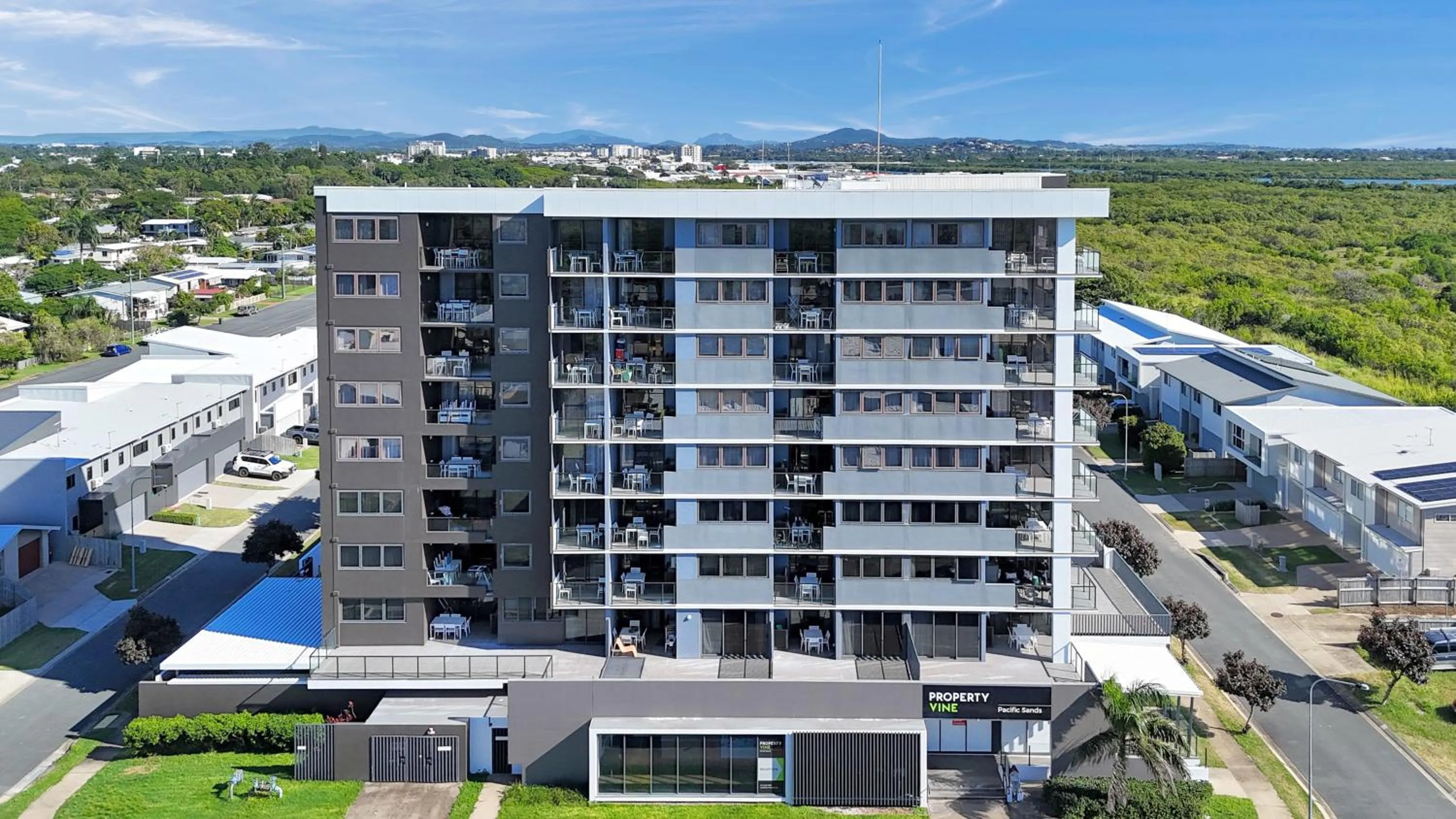 Property building in Pacific Sands Apartments Mackay