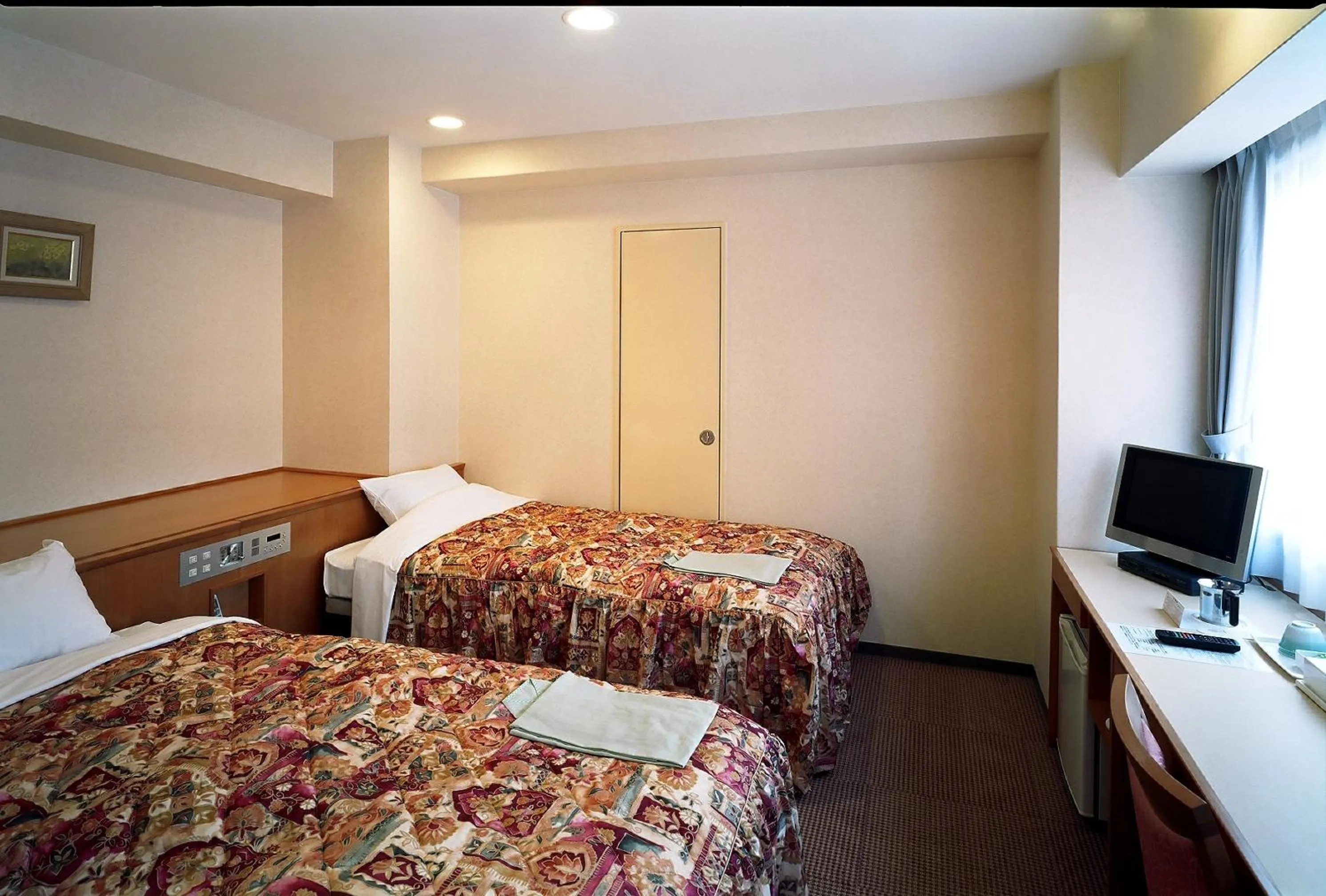 Photo of the whole room, Bed in Kochi Ryoma Hotel