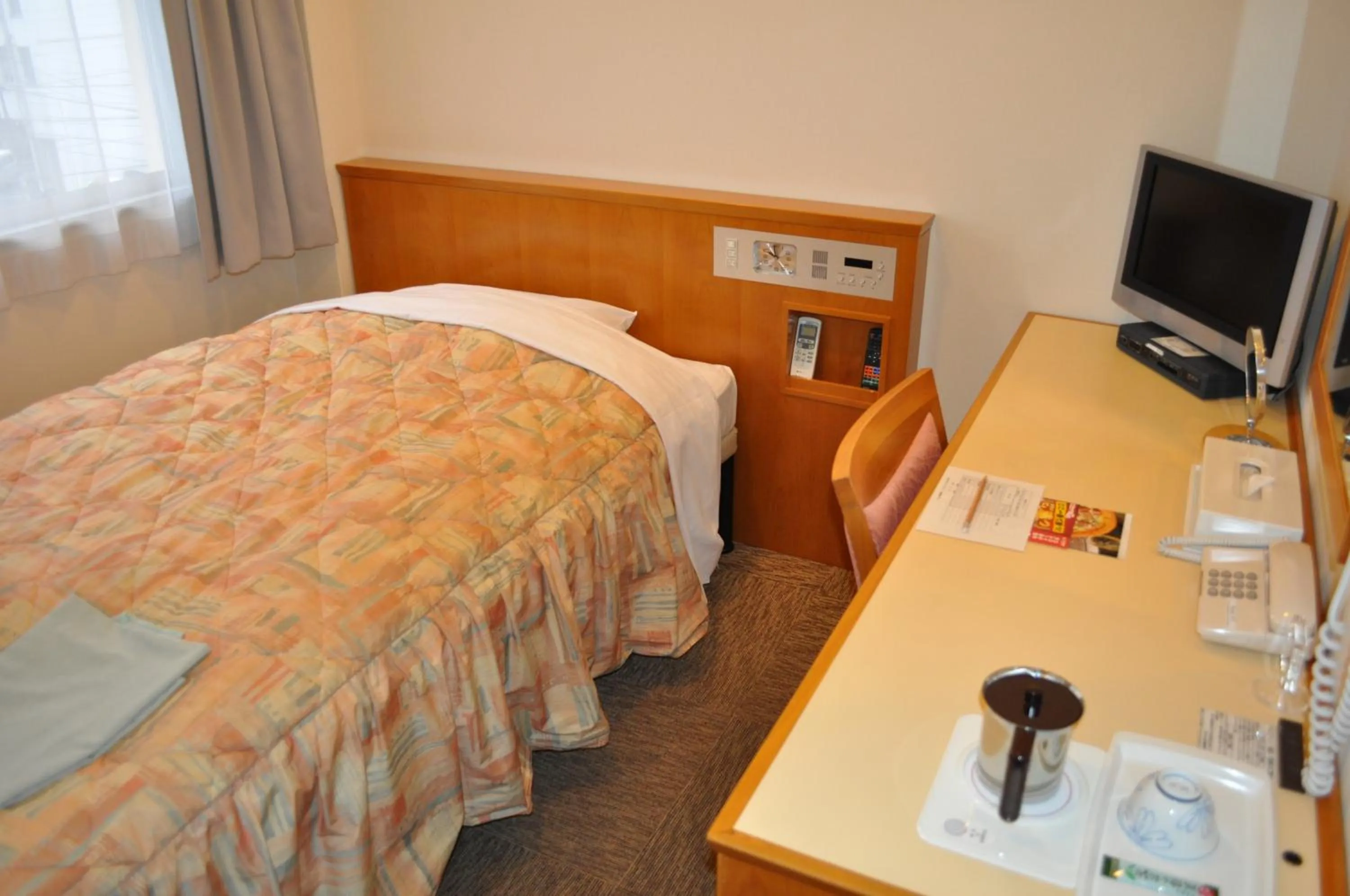 Photo of the whole room, Bed in Kochi Ryoma Hotel