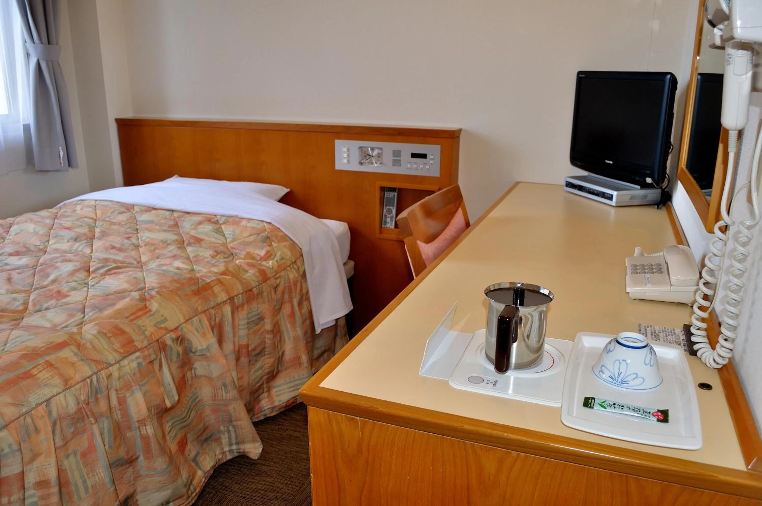 Photo of the whole room, Bed in Kochi Ryoma Hotel