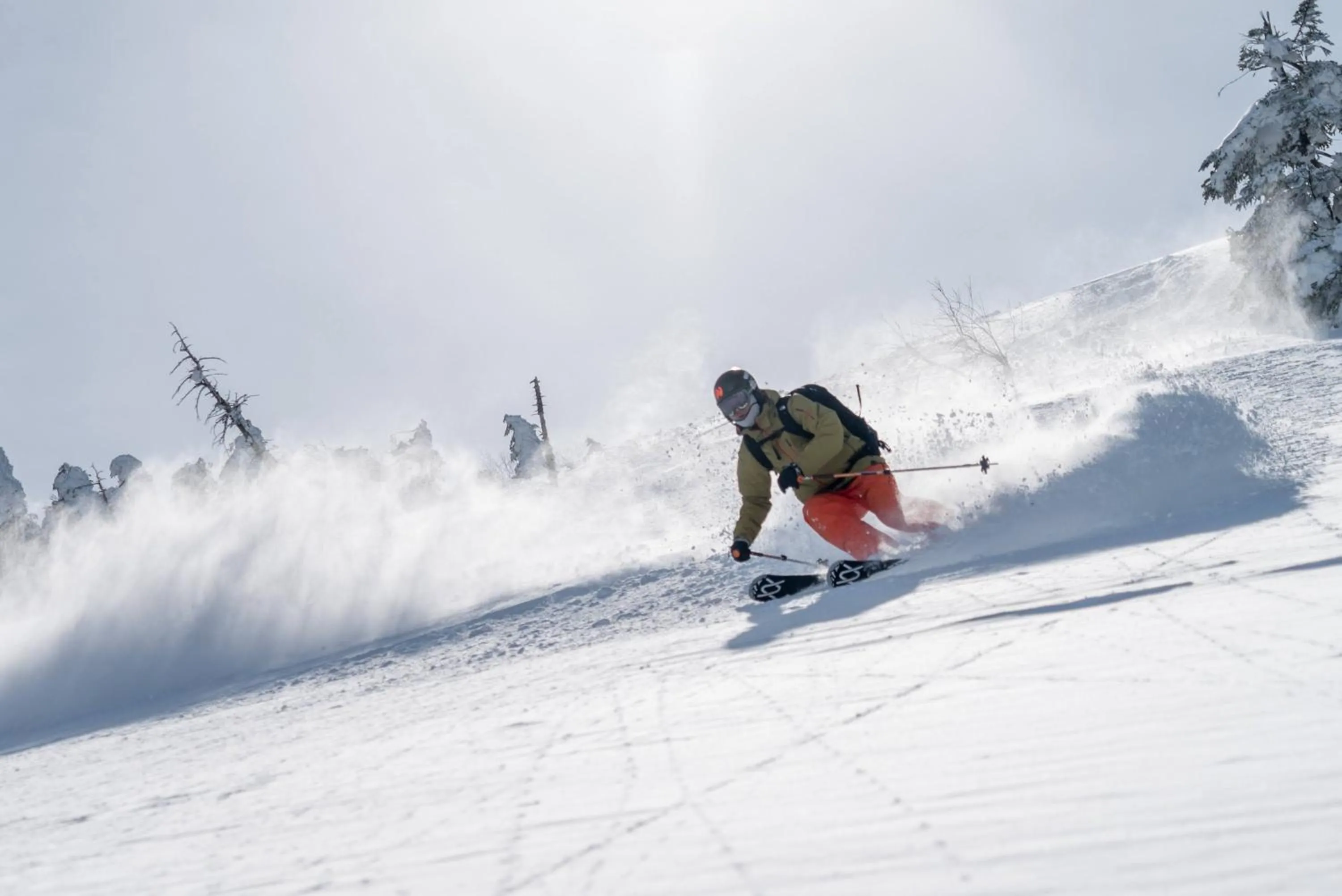 Skiing in Maruyama Onsen Kojyokan