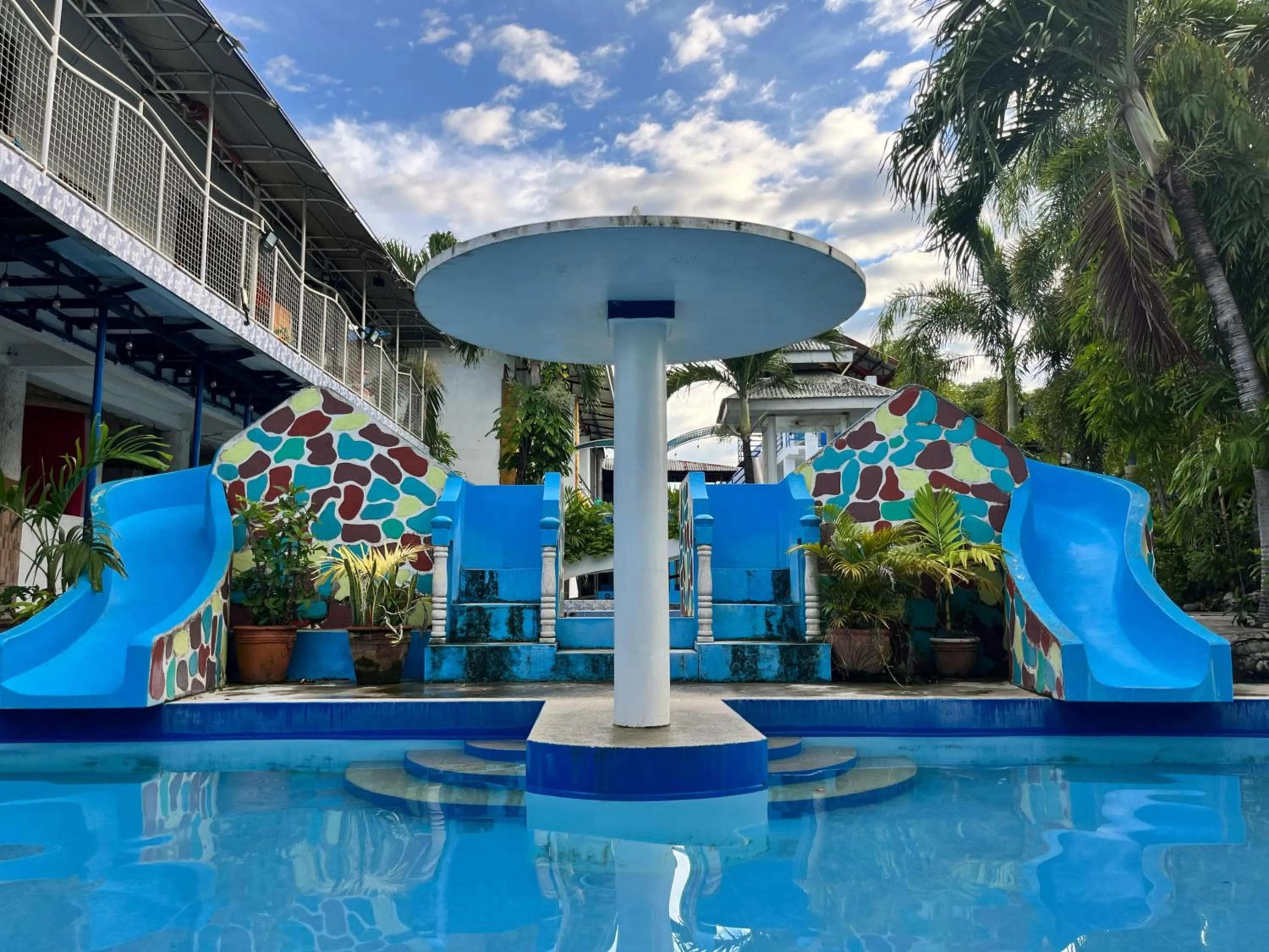 Aqua park in Isla Paraiso Resort-Hotel