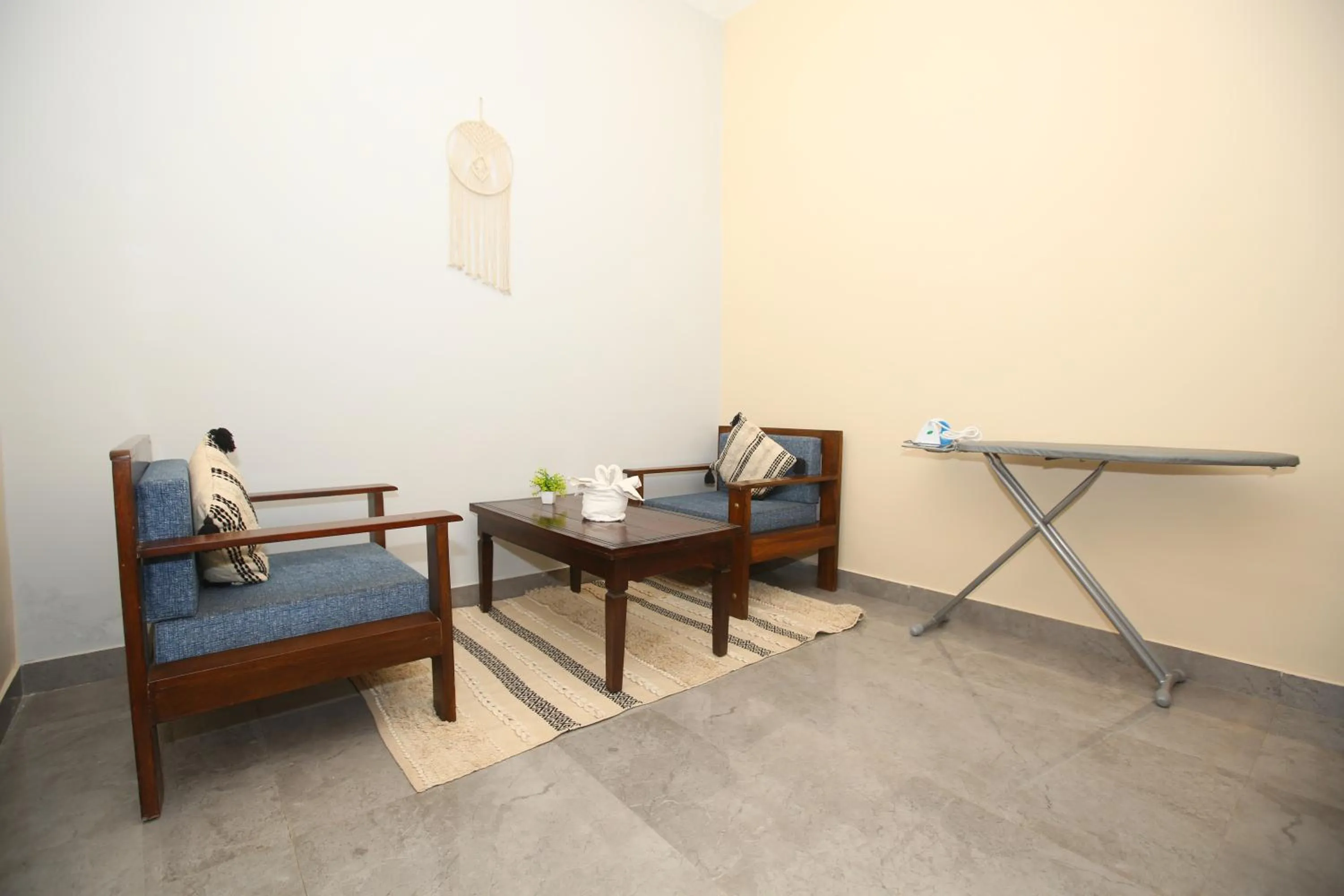 Seating area in Aanandam Resort & Spa,Pushkar