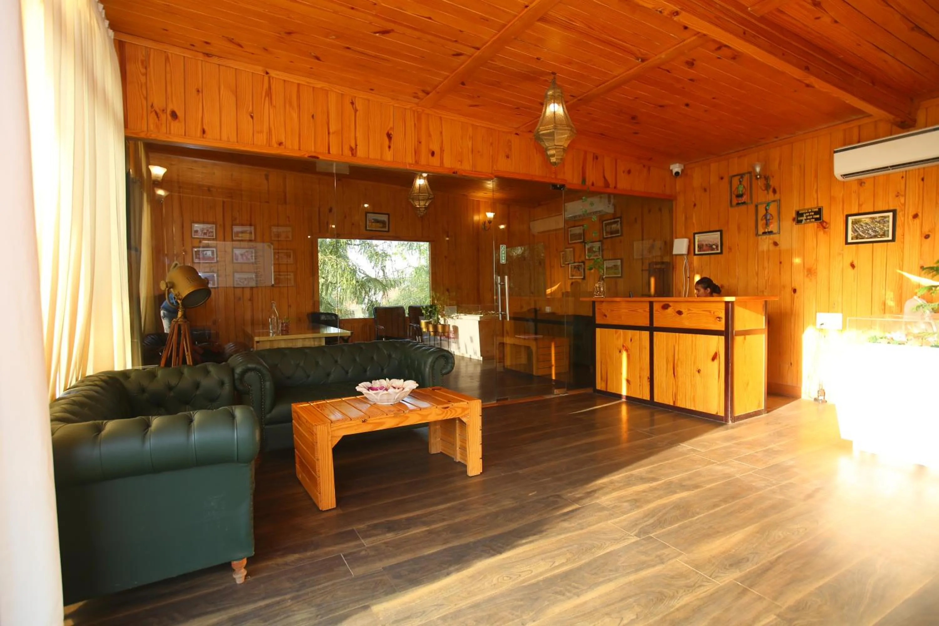 Lobby or reception in Aanandam Resort & Spa,Pushkar